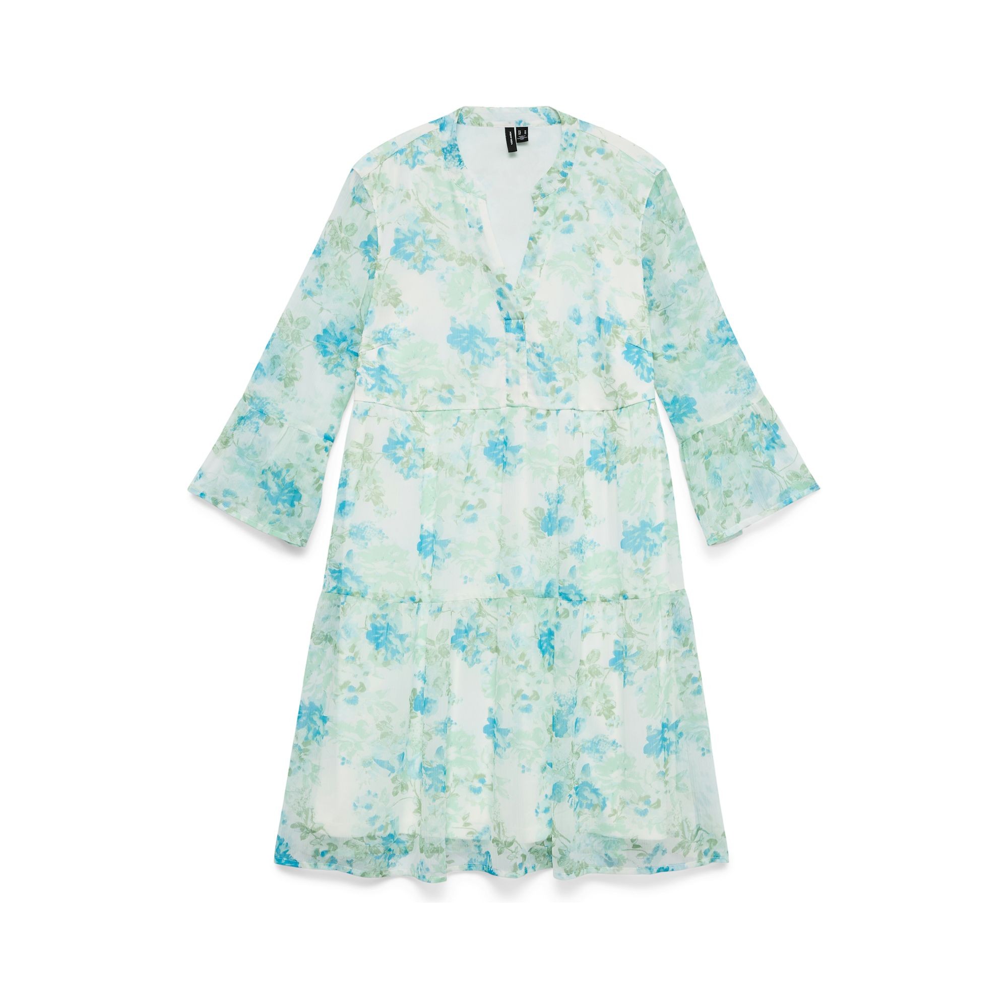 VERO MODA Mini suknelė moterims, Žalia, Smilla
