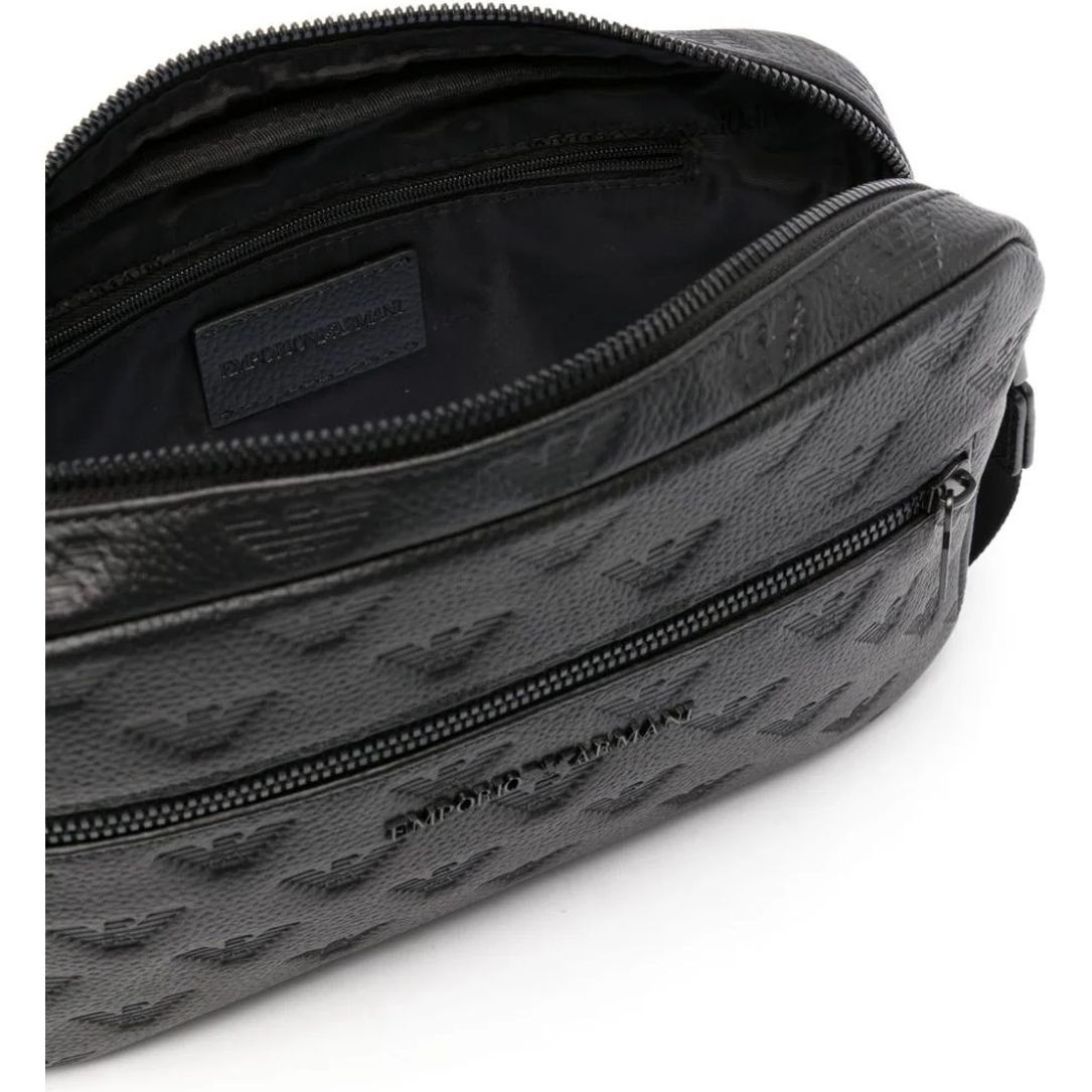 EMPORIO ARMANI Rankinė per petį vyrams, Juoda, Shoulder bag 4