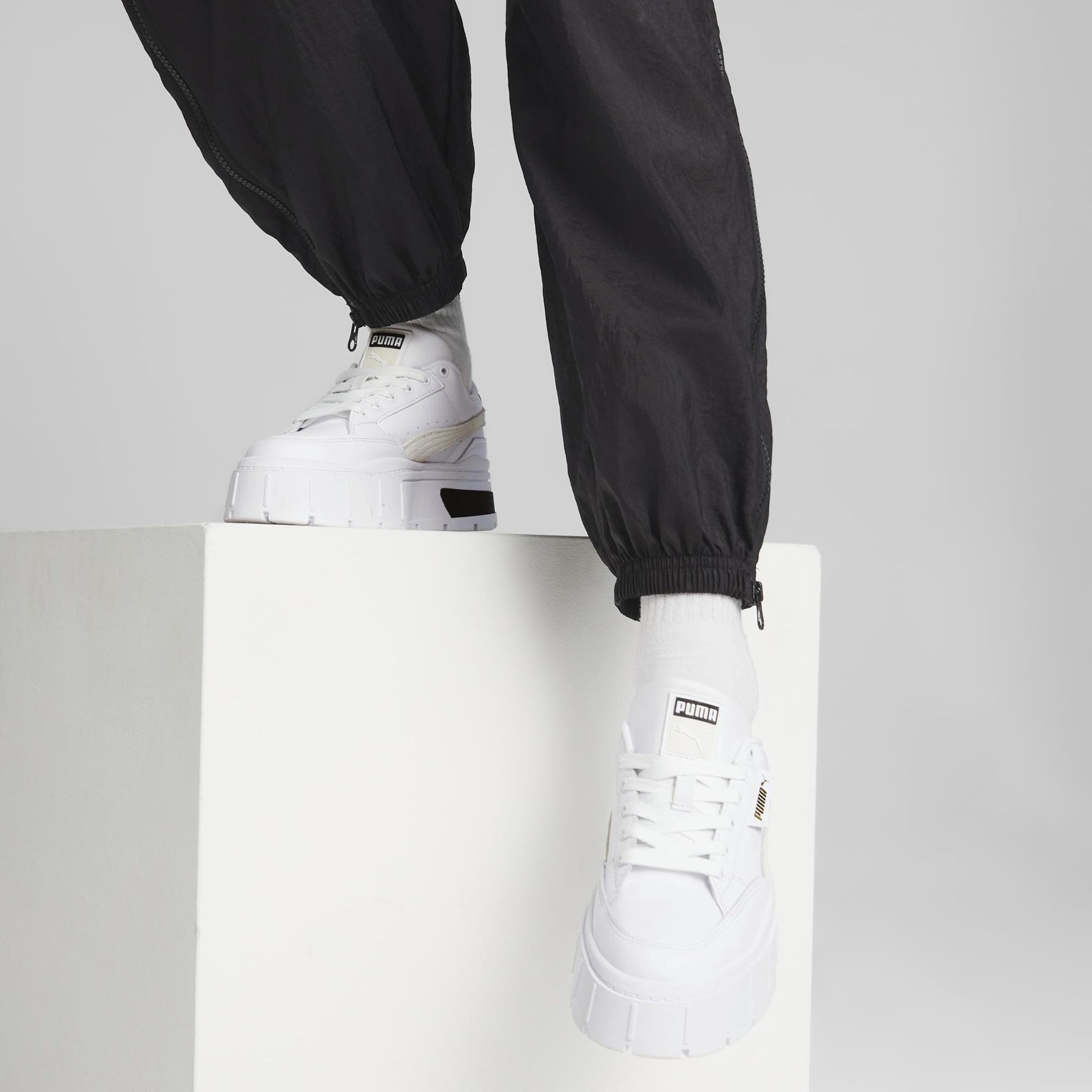 PUMA Laisvalaikio bateliai moterims, Balta, Mayze leisure 8