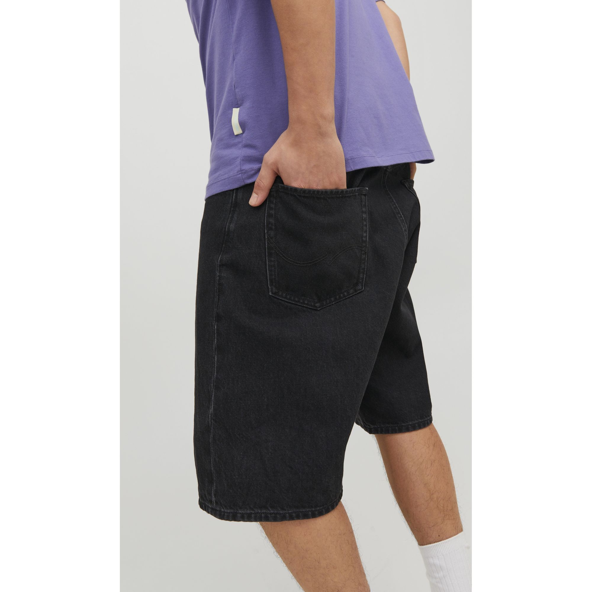 JACK & JONES Šortai vyrams, Juoda, JJIALEX JJORIGI 8