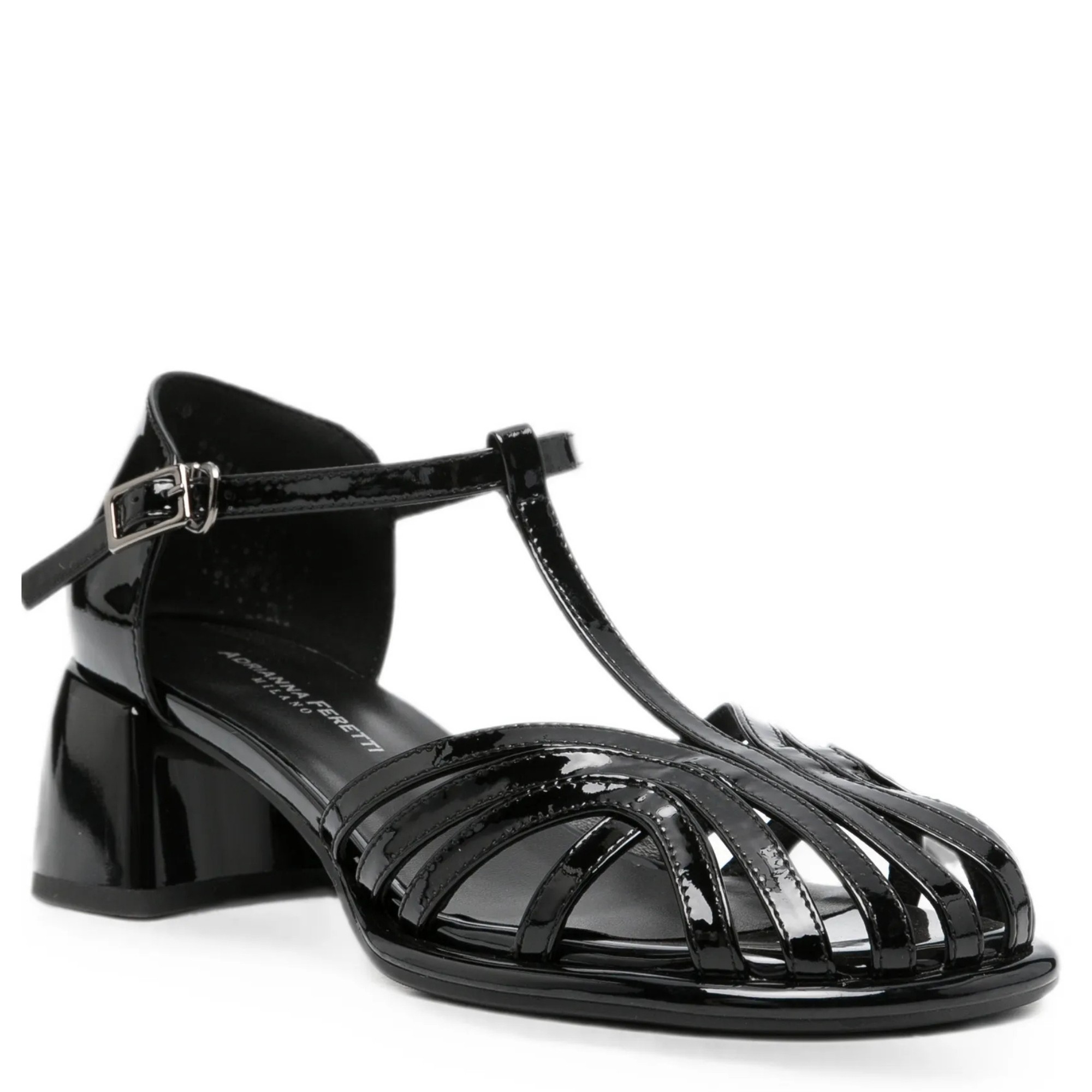 ADRIANNA FERETTI Basutės moterims, Juoda, Sandals 1
