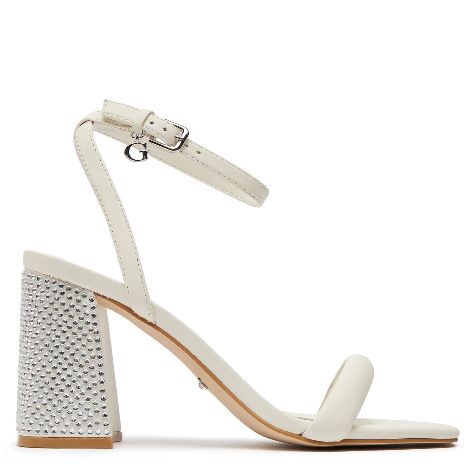 GUESS Basutės moterims, Balta, Gelectra Sandals 2