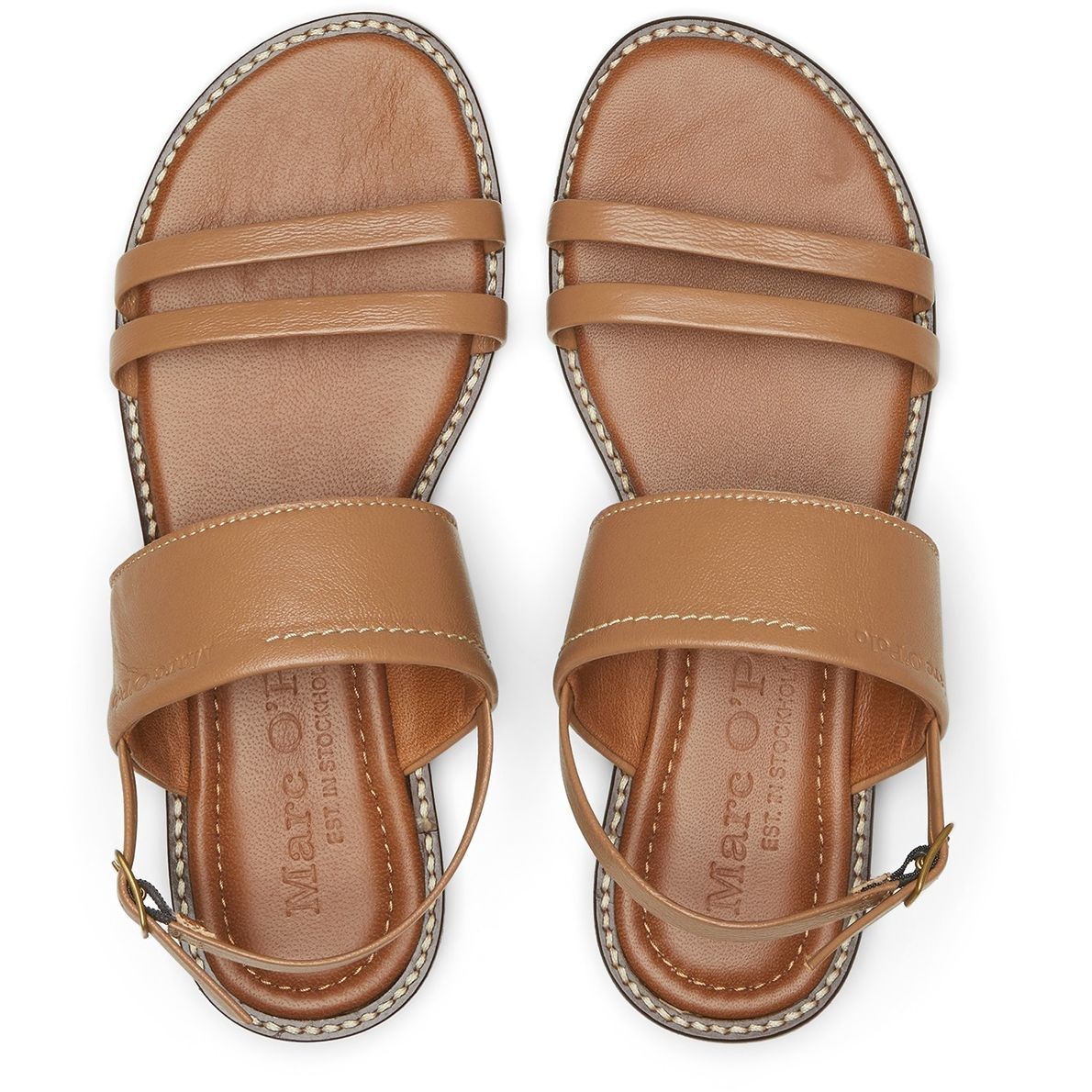 MARC O'POLO Basutės moterims, Ruda, Babett  sandals 2