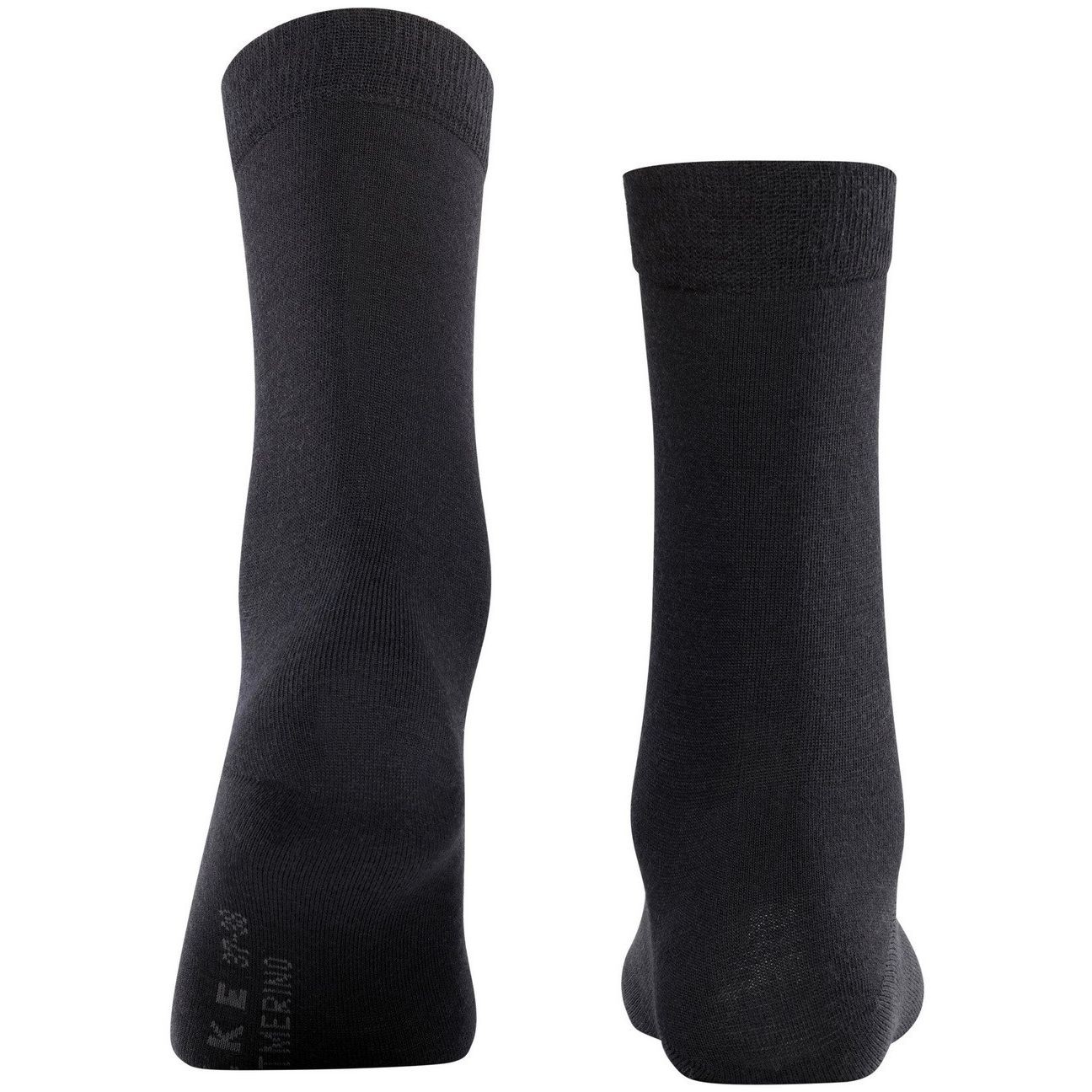 FALKE Kojinės moterims, Juoda, Softmerino SO 3