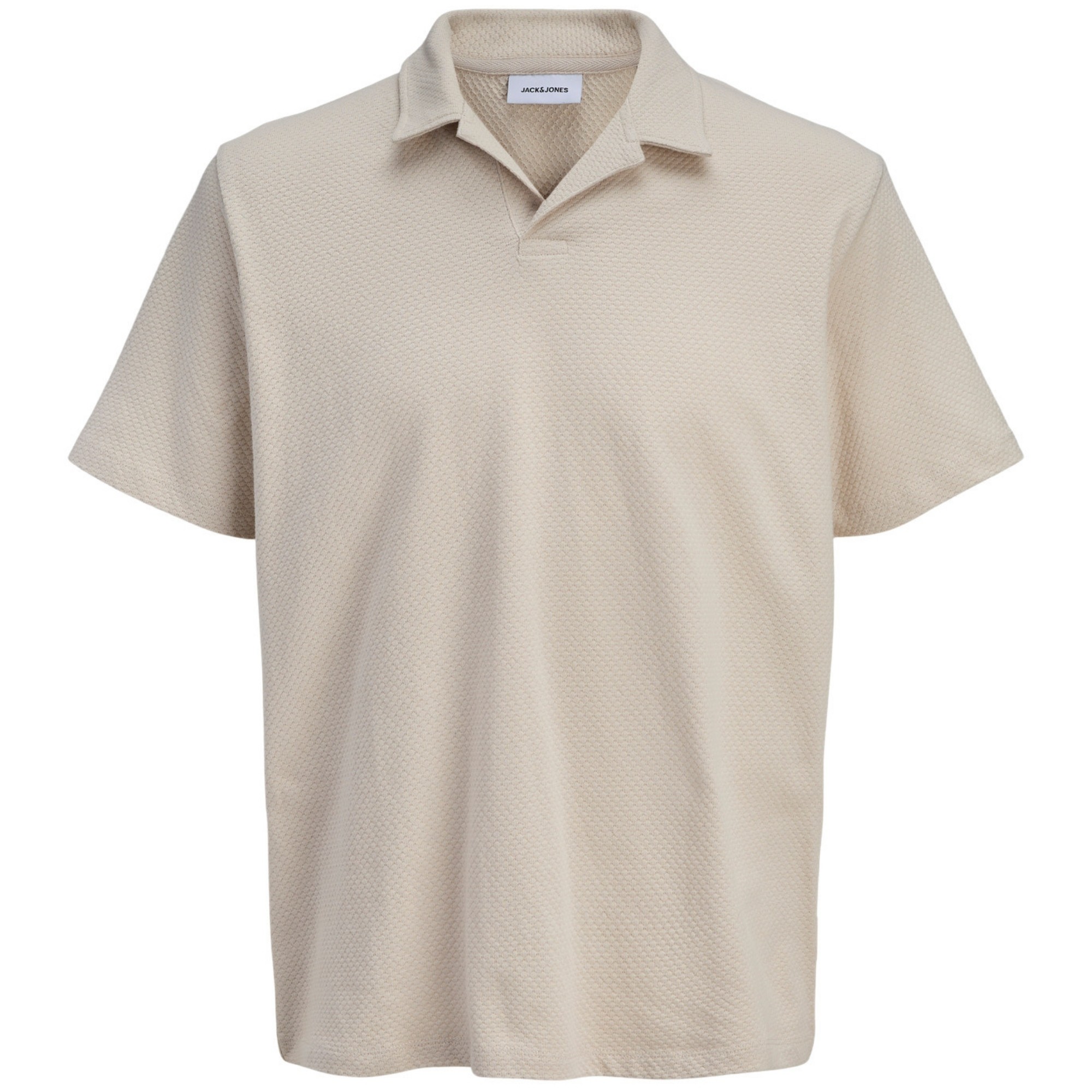JACK & JONES Polo marškiniai trumpos rank. vyrams, Smėlio, Devin daytona polo 1