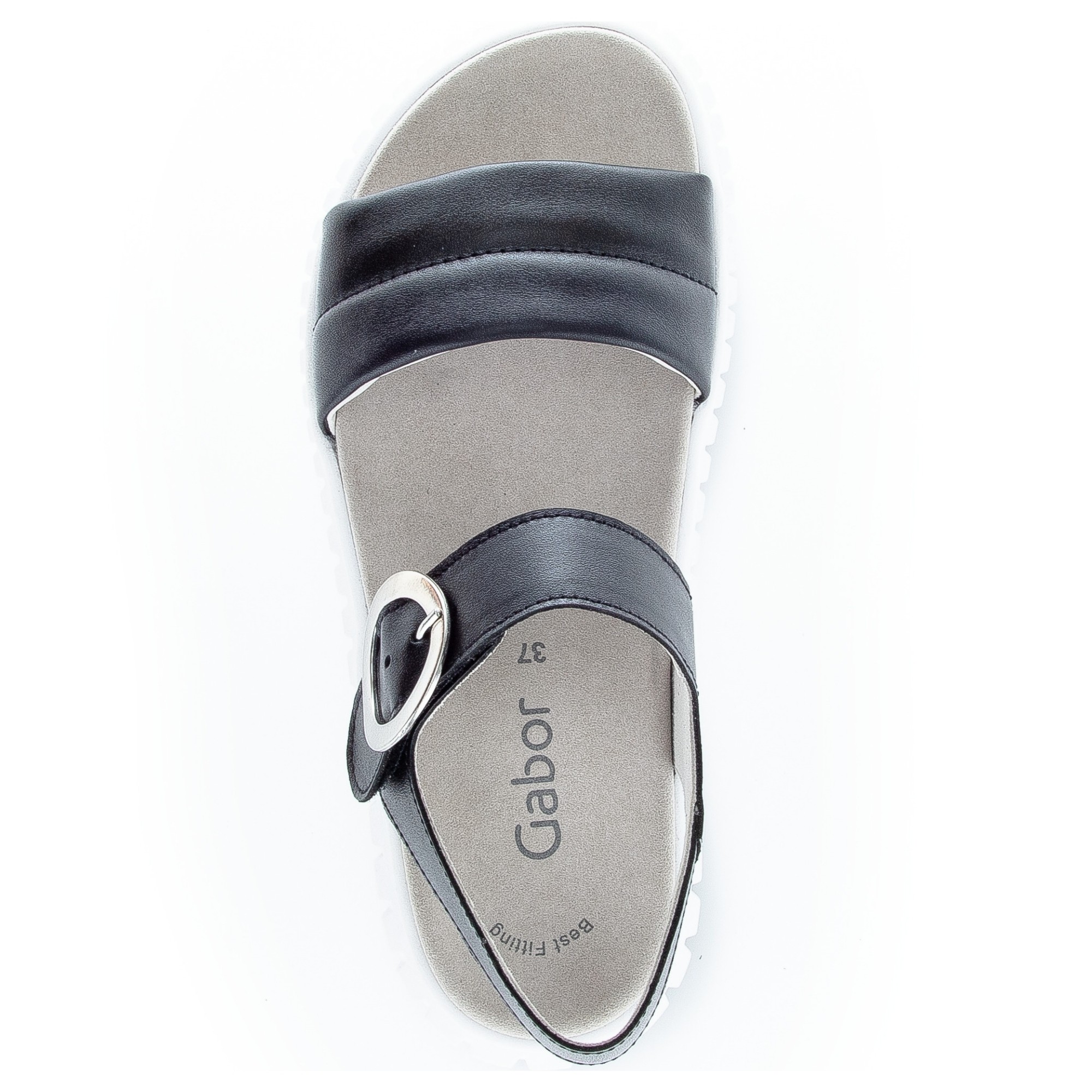 GABOR Basutės moterims, Juoda, SANDALS 3