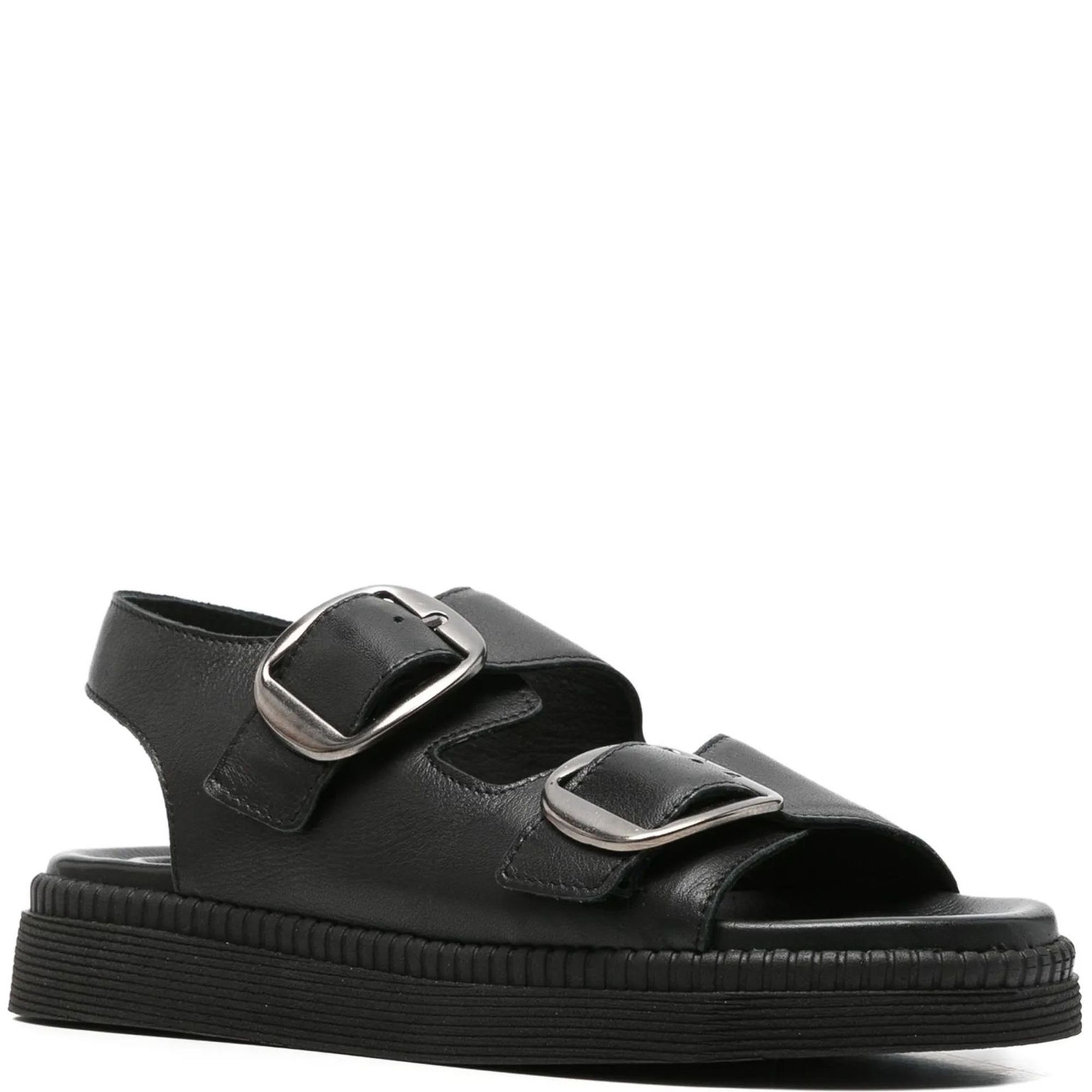 SERGIO MORETTI Basutės moterims, Juoda, Sandals 1