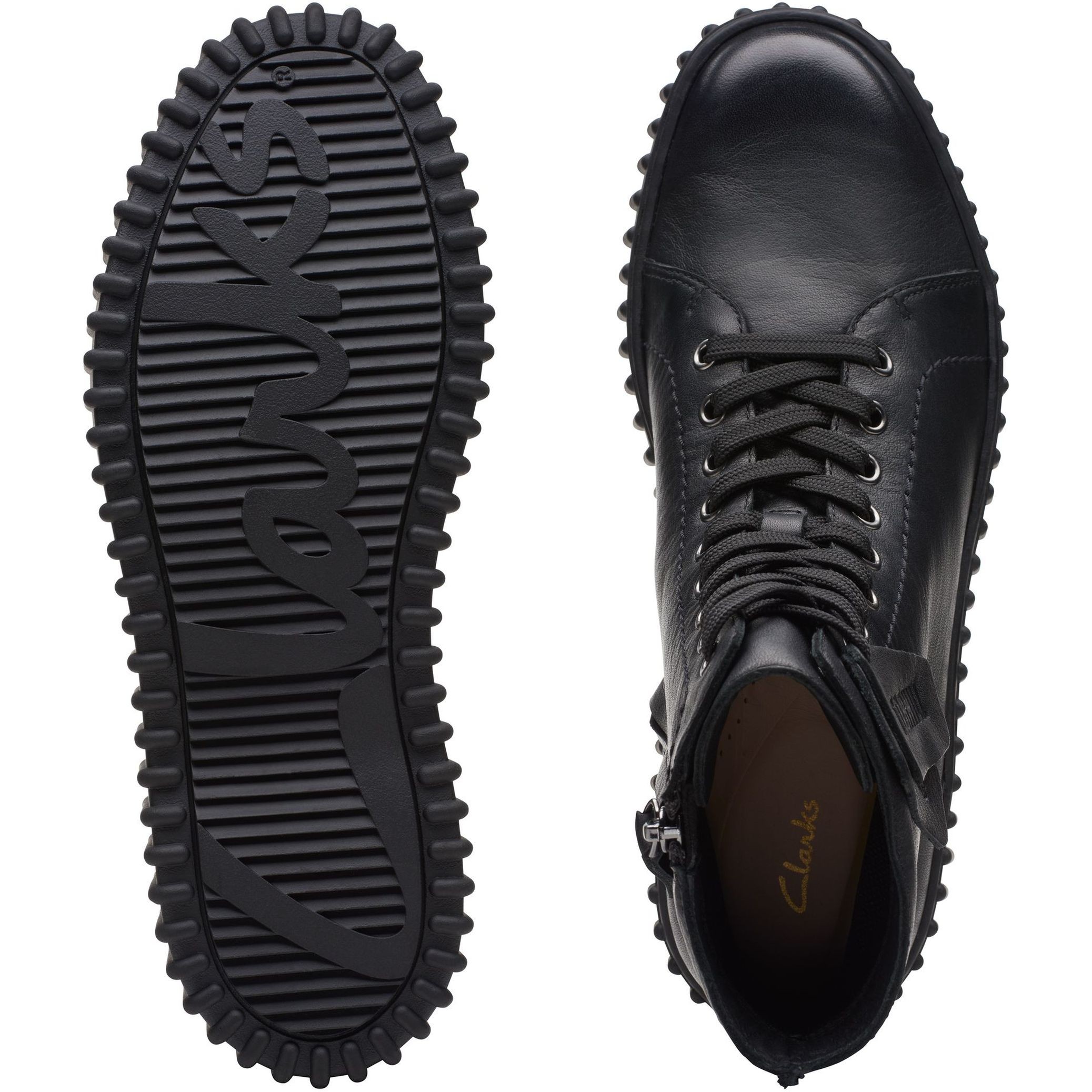 CLARKS Aulinukai moterims, Juoda, Torhill Rise booties 7