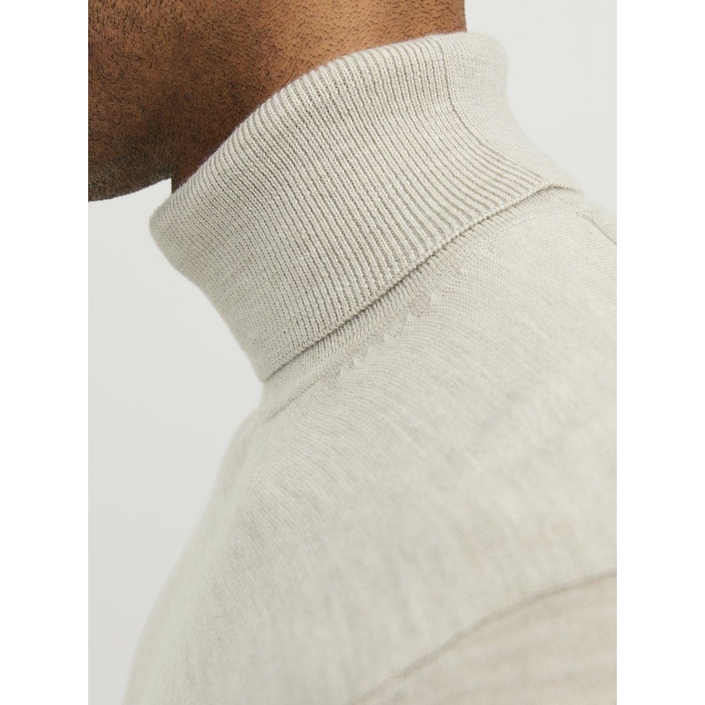 JACK & JONES Megztinis vyrams, Smėlio, JPRBLABUSHWICK MERINO 5
