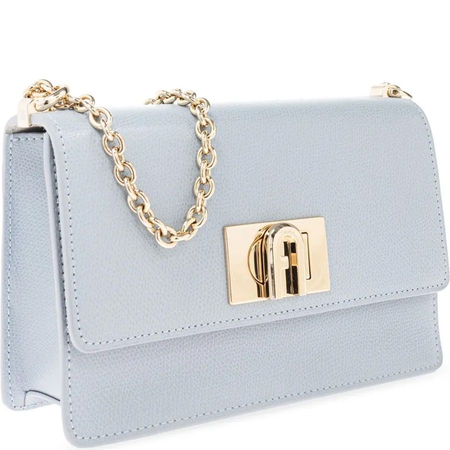 FURLA Rankinė per petį moterims, Mėlyna, Furla 1927 mini crossbody 3