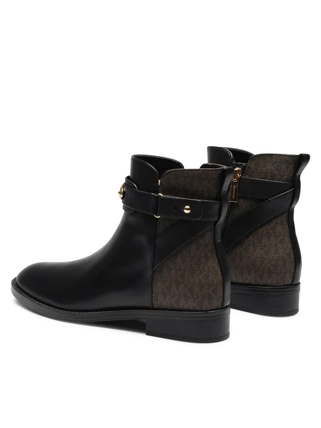 MICHAEL KORS Aulinukai moterims, Juoda, Darcy flat bootie 3