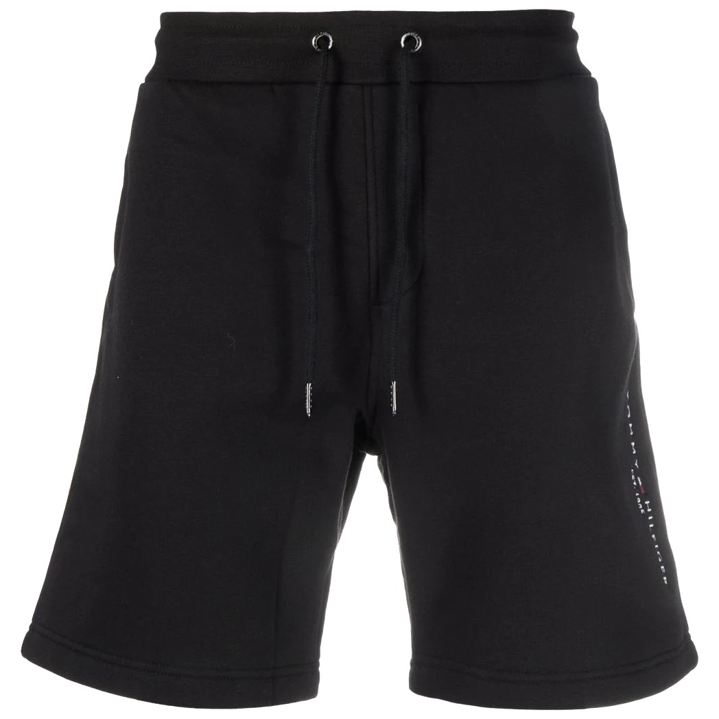 TOMMY HILFIGER Šortai vyrams, Juoda, Tommy logo sweatshorts 1