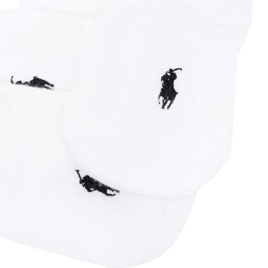 POLO RALPH LAUREN UW Kojinės moterims, Balta, Cshn sneakers 3-pack socks 2