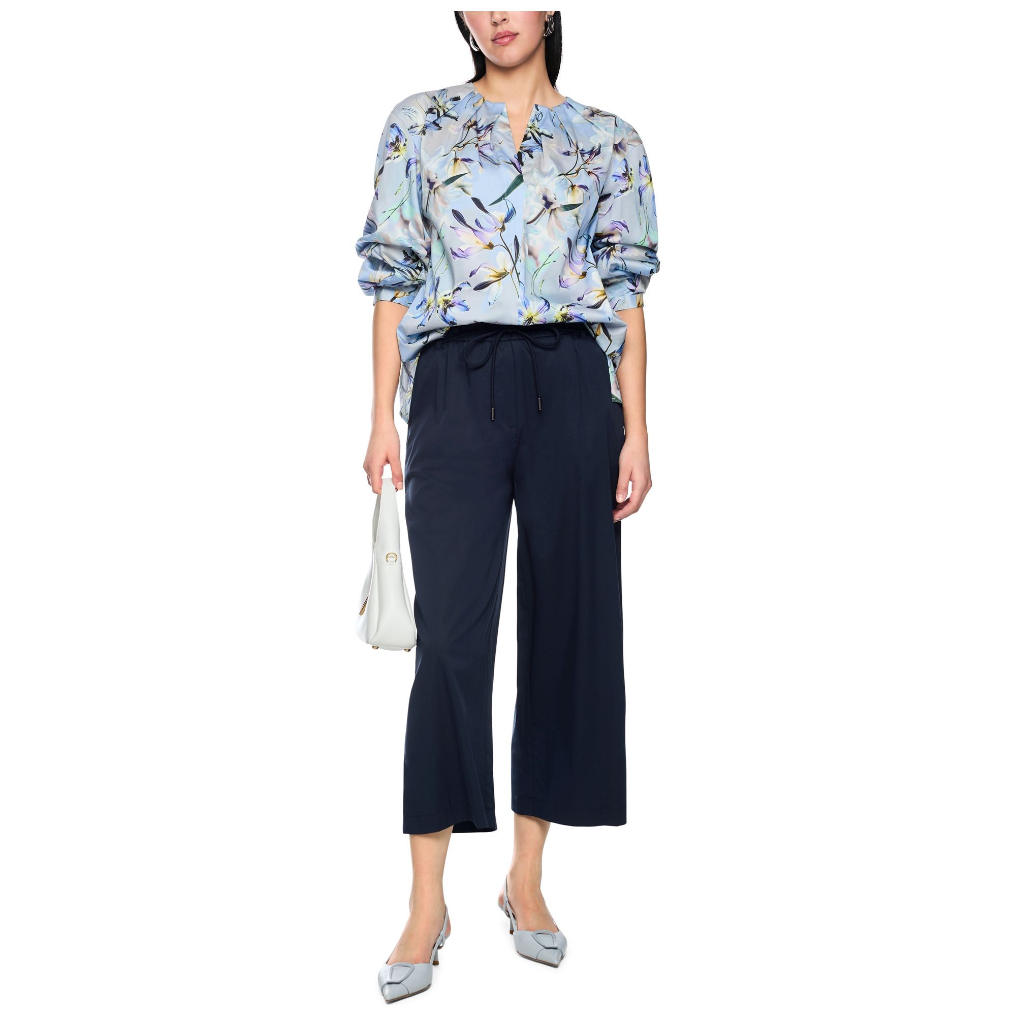 MARC CAIN Kelnės moterims, Mėlyna, Pants 2