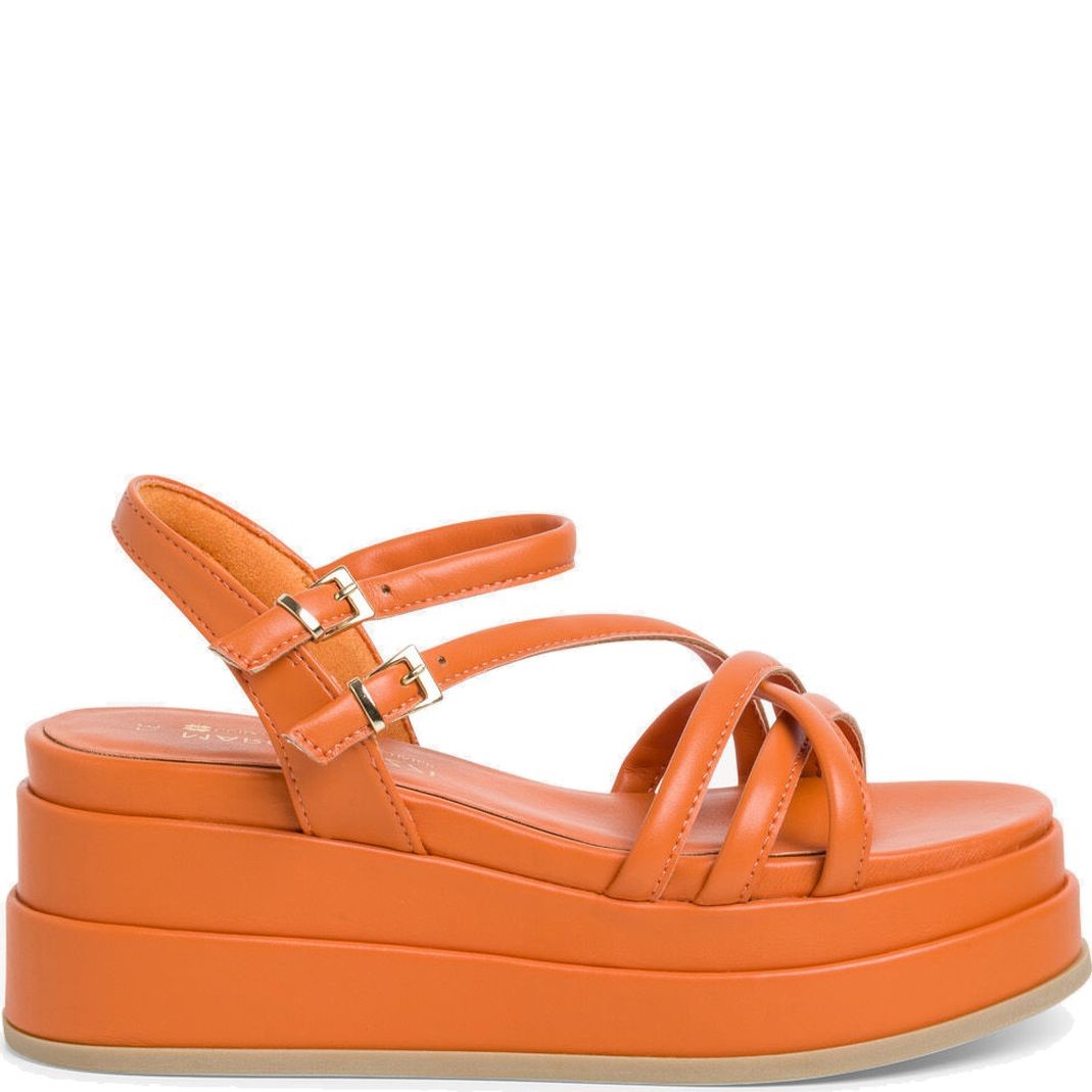 MARCO TOZZI Basutės moterims, Oranžinė, SANDALS 2