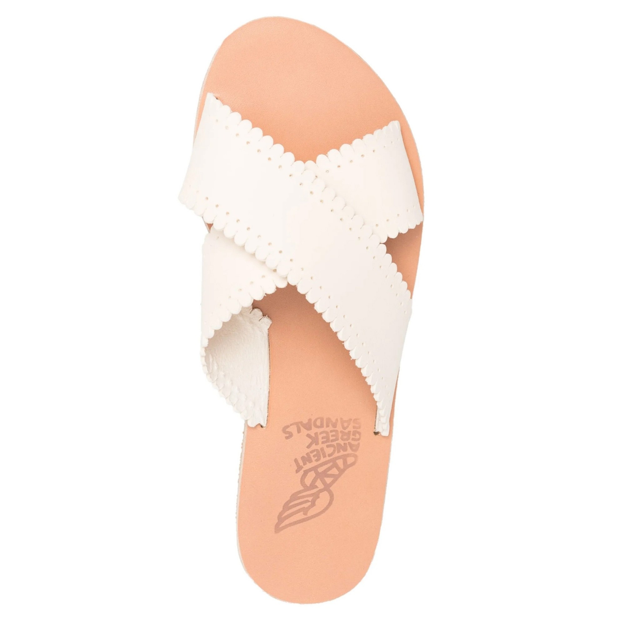 ANCIENT GREEK SANDAL Basutės moterims, Balta, Philourgos  sandals sandals 4