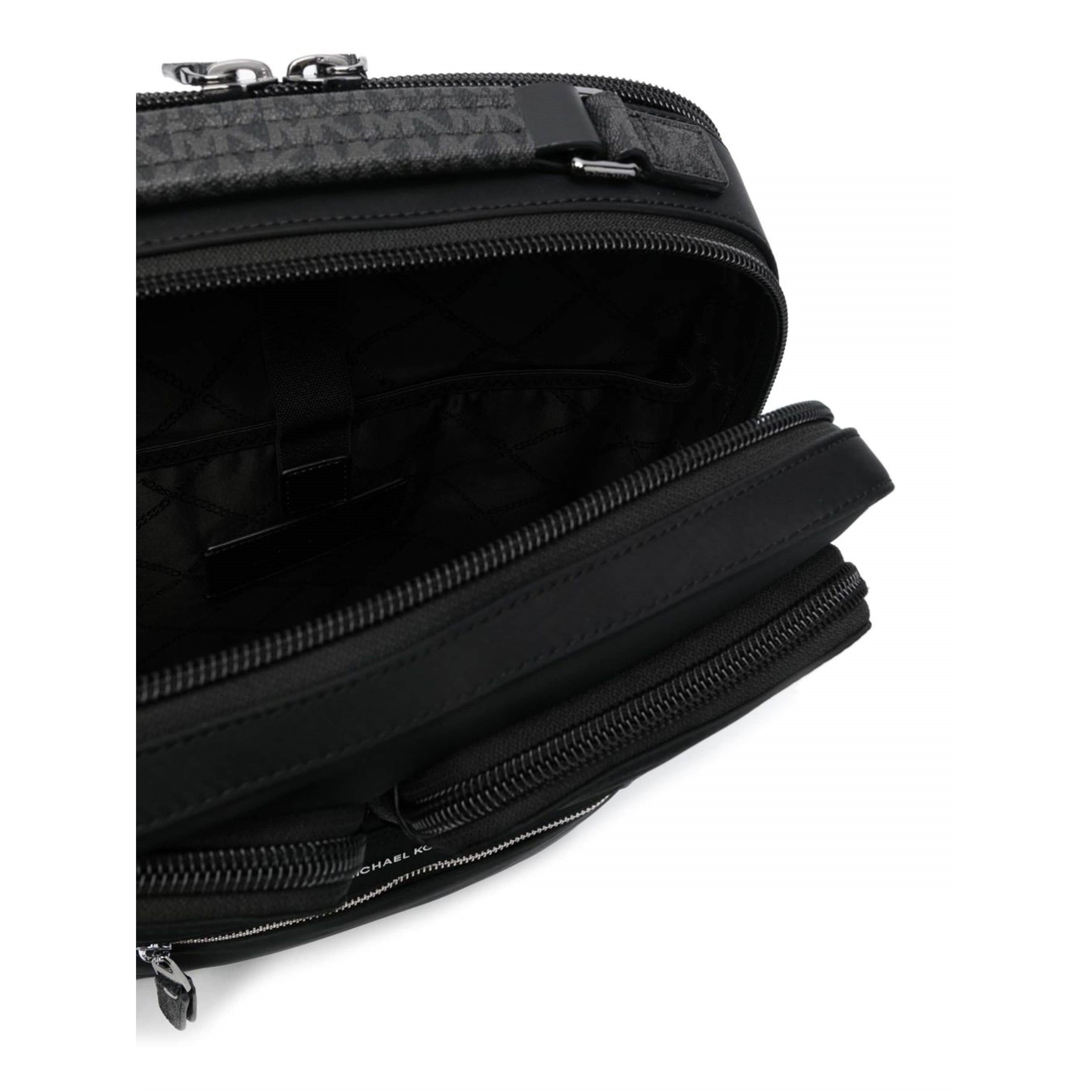 MICHAEL KORS Kuprinė vyrams, Juoda, Business backpack multipockets 4