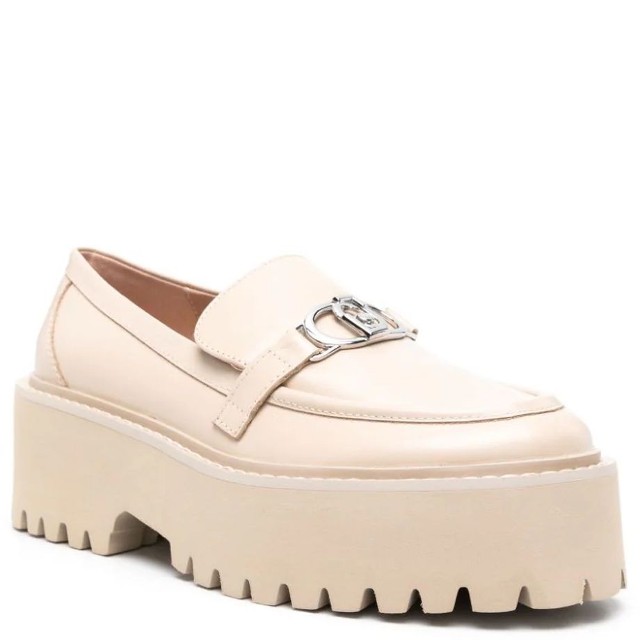 LIU JO Loaferiai moterims, Smėlio, Forty 01 mocassino 1