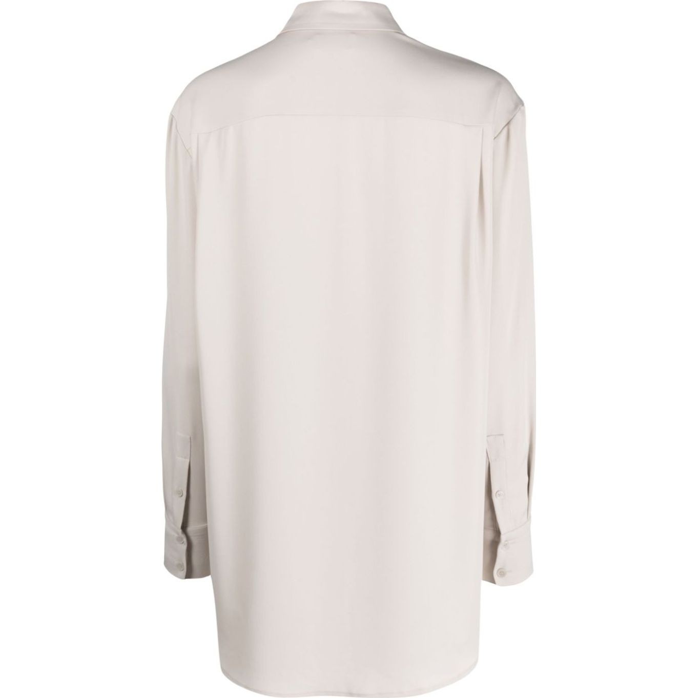 CALVIN KLEIN Marškiniai ilgomis rankovėmis moterims, Pilka, Recycled cdc relaxed shirt 2