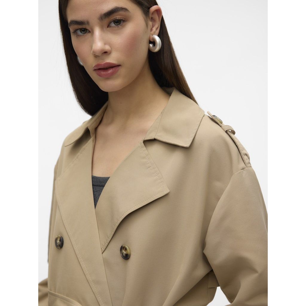 VERO MODA Lietpaltis moterims, Baige, Chloe long trenchcoat 5