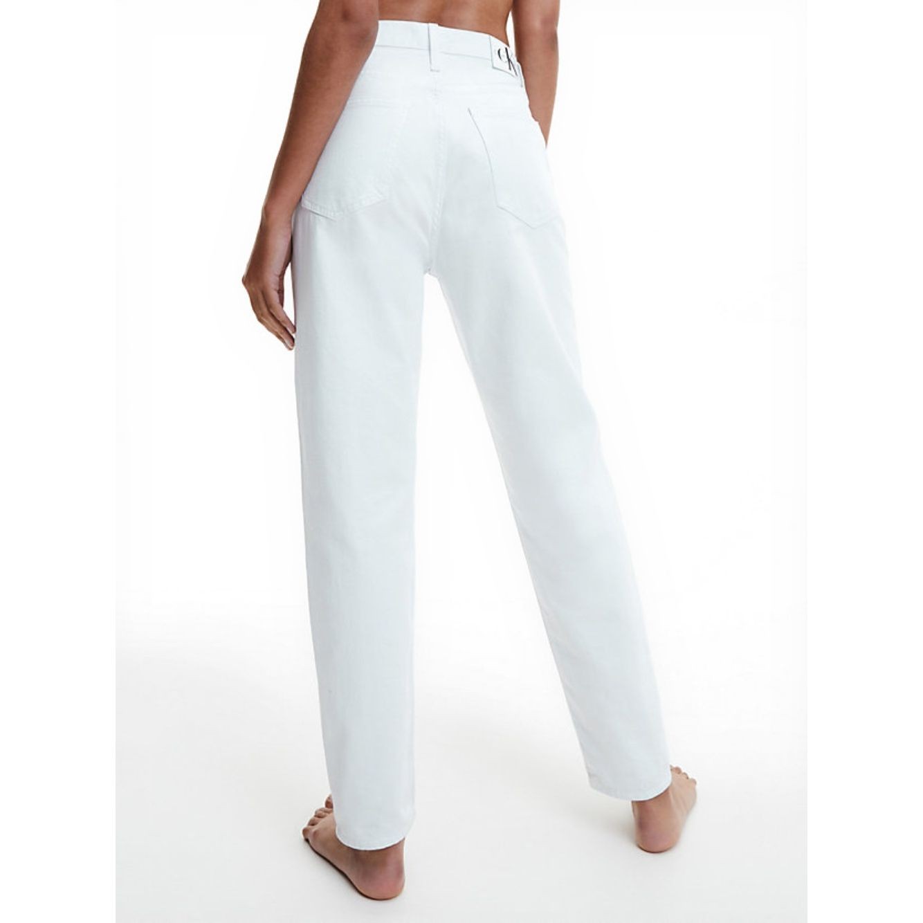 CALVIN KLEIN JEANS Tiesūs džinsai -moterims, Mėlyna, Mom jean 2
