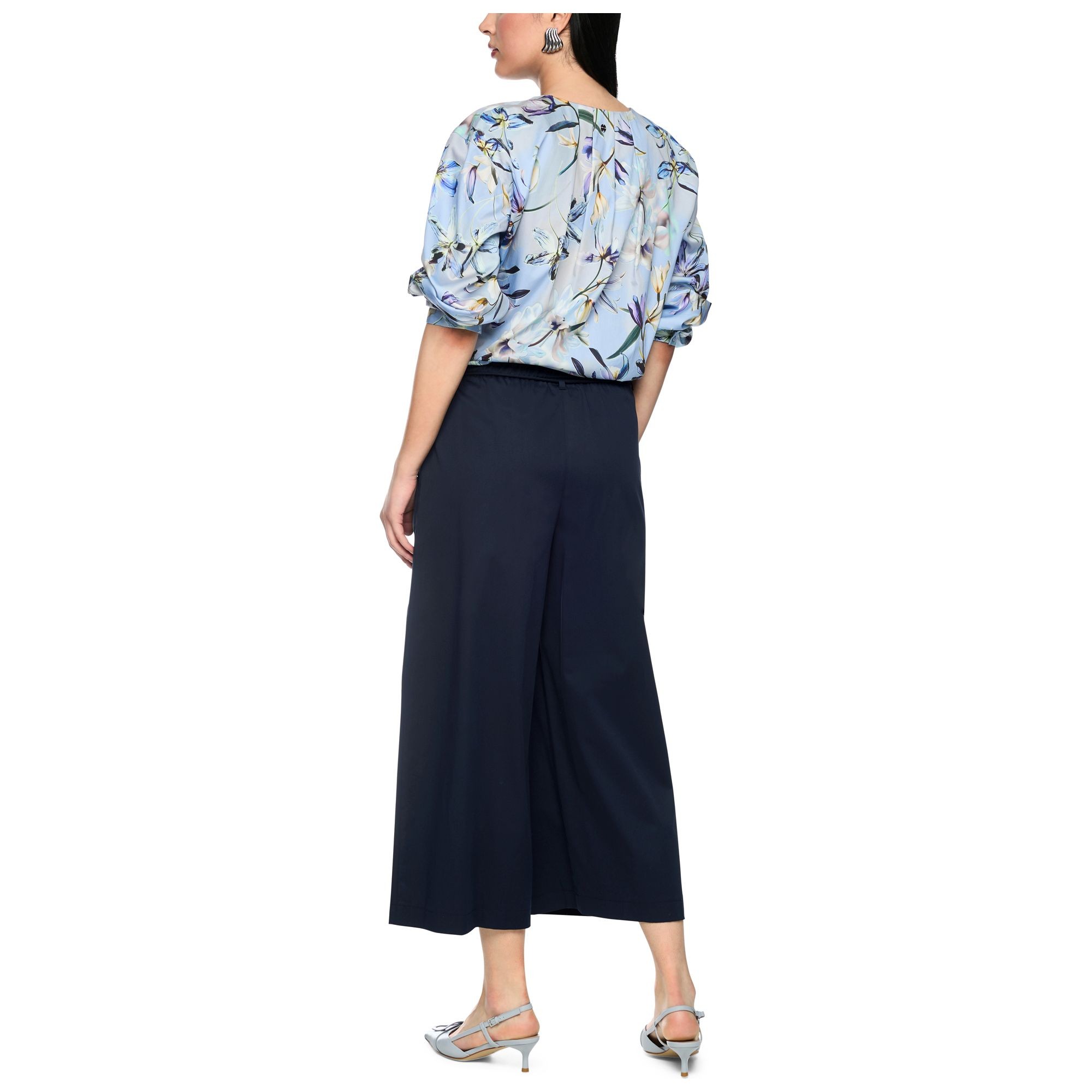 MARC CAIN Kelnės moterims, Mėlyna, Pants 3