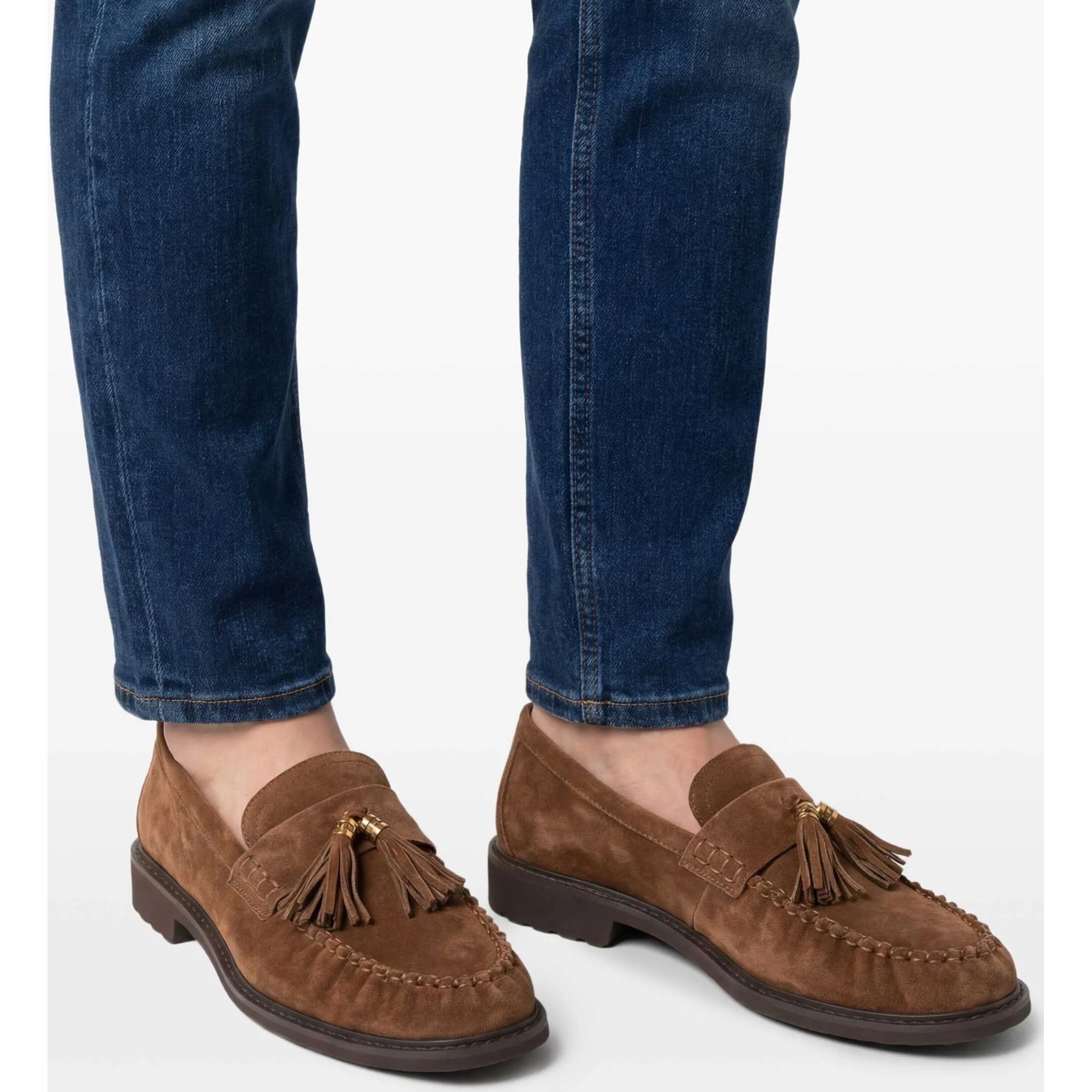 ADRIANNA FERETTI Loaferiai moterims, Ruda, Loafers 5