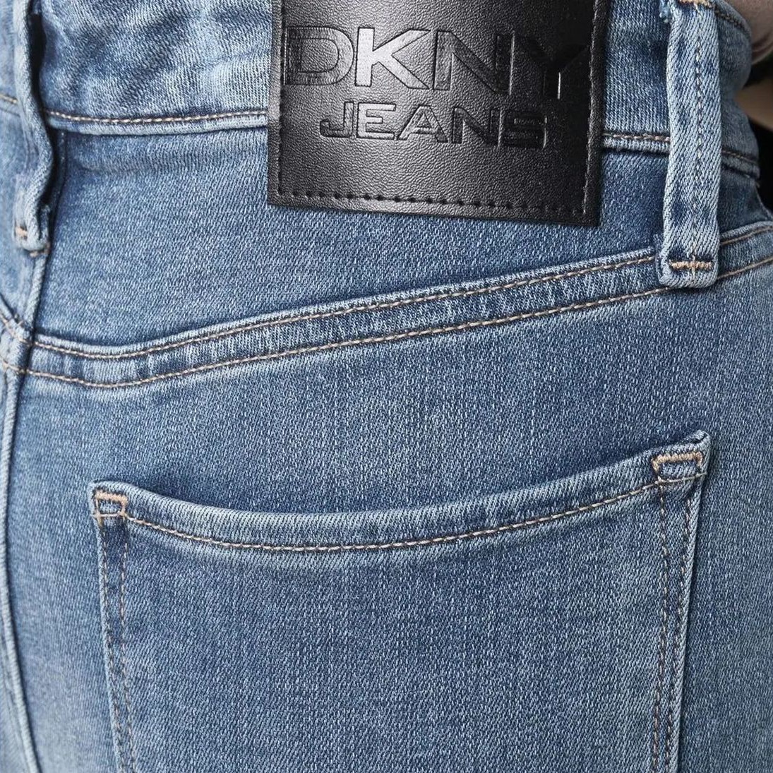 DKNY Džinsai - moterims, Mėlyna, WOMEN'S TROUSERS 4
