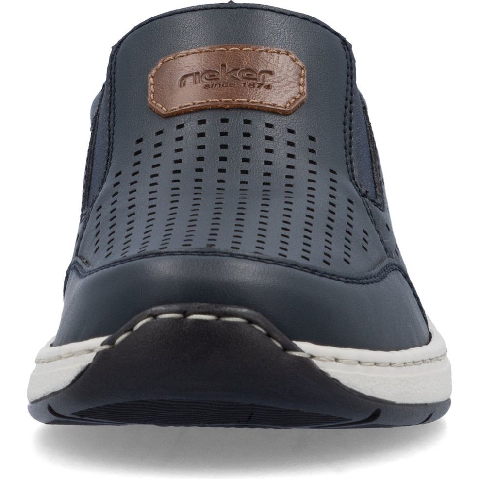 RIEKER Loaferiai vyrams, Mėlyna, Loafers 6