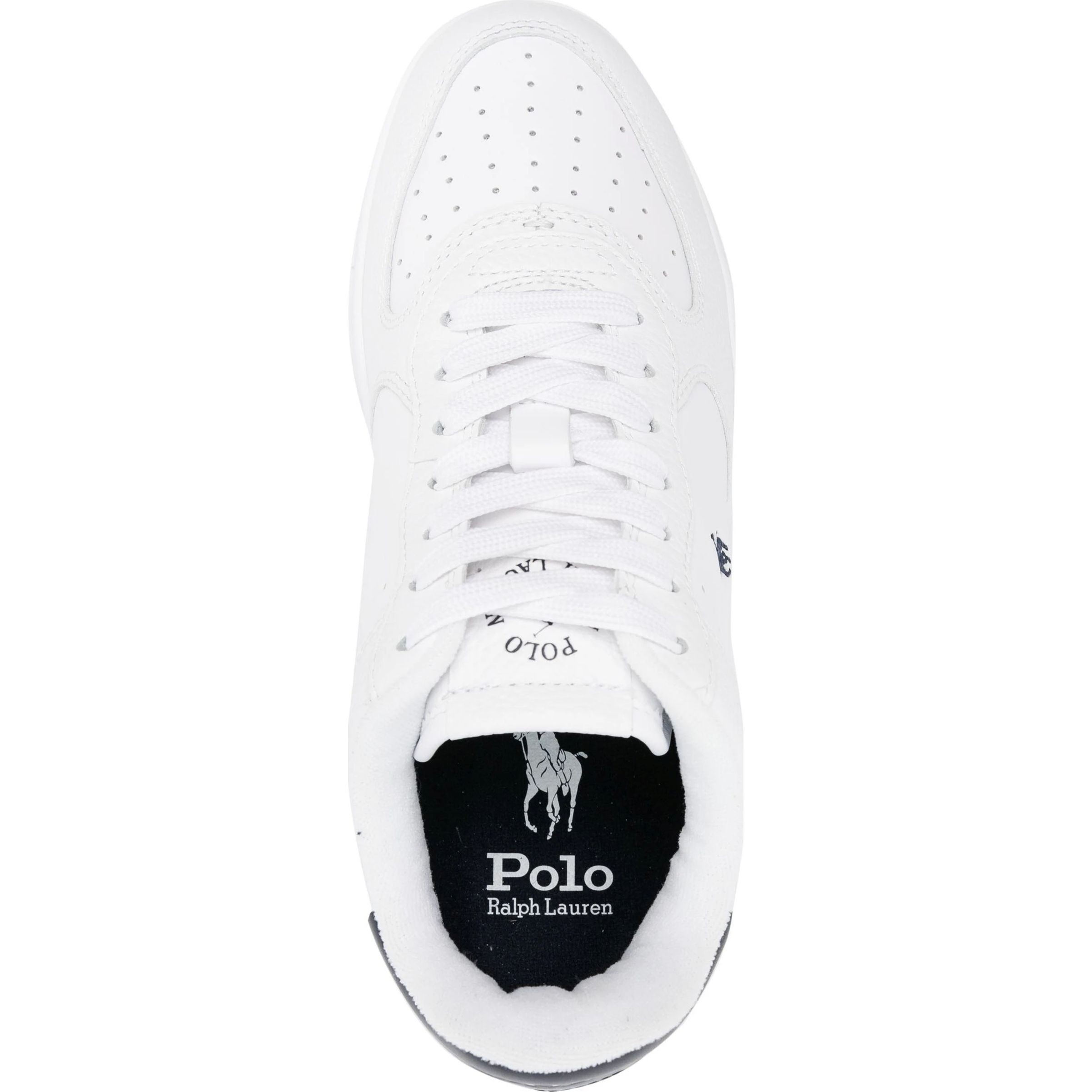 POLO RALPH LAUREN Laisvalaikio bateliai moterims, Balta, Masters sneakers 4