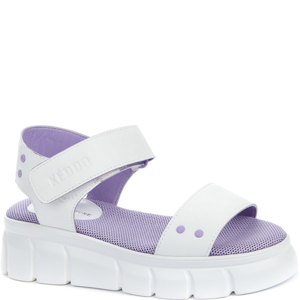 KEDDO Basutės mergaitėms, Balta, SANDALS