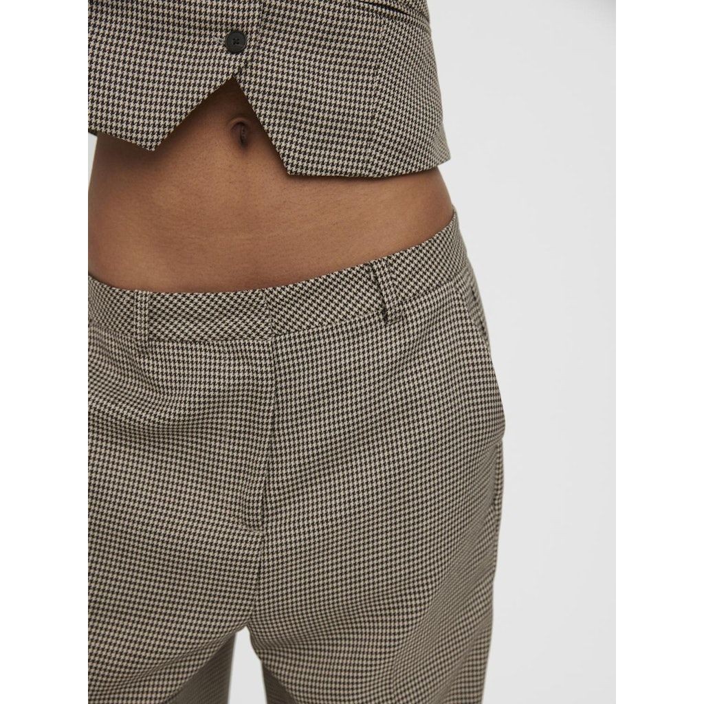 VERO MODA Kelnės moterims, Pilka, VMTROIAN MR WIDE HOUN 3