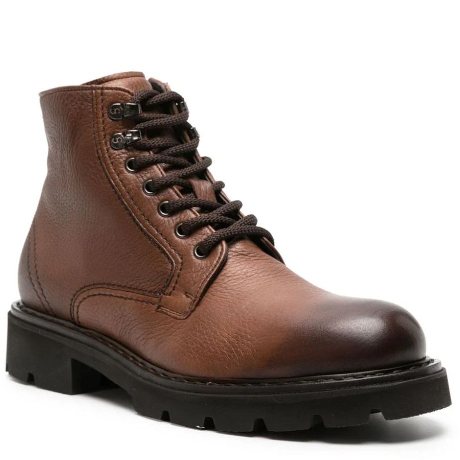 CESARE CASADEI Aulinukai vyrams, Ruda, Beatles anticato booties 1