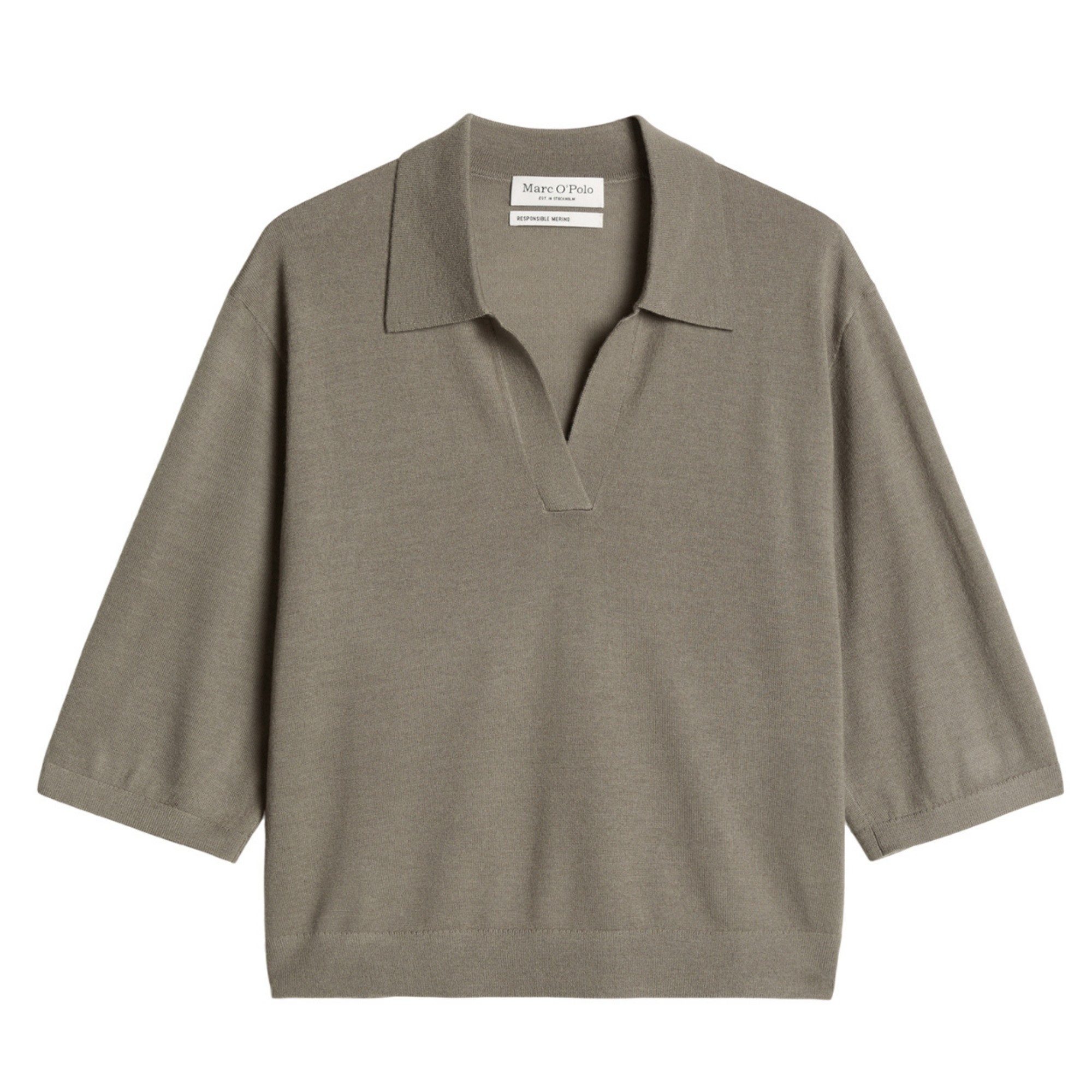 MARC O'POLO Megzta palaidinė moterims, Ruda, 5000011915 Knit top