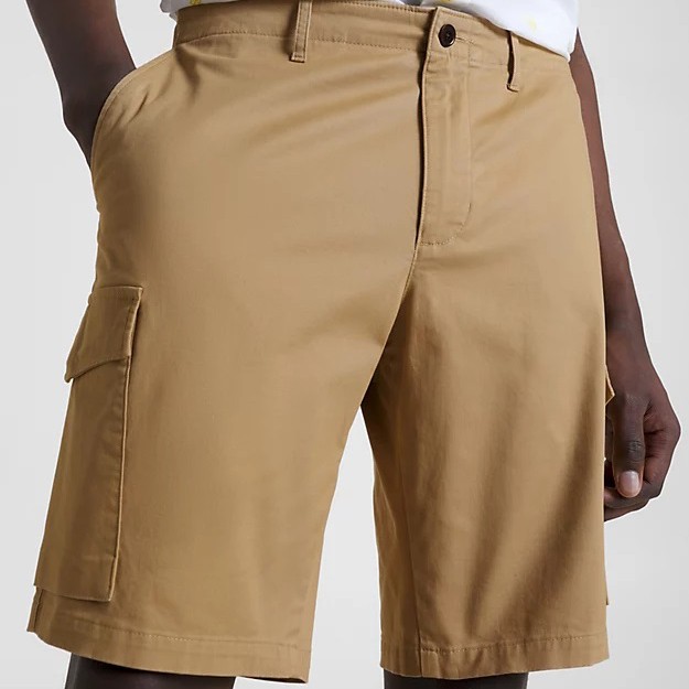 TOMMY HILFIGER Šortai vyrams, Žalia, Harlem cargo 1985 2