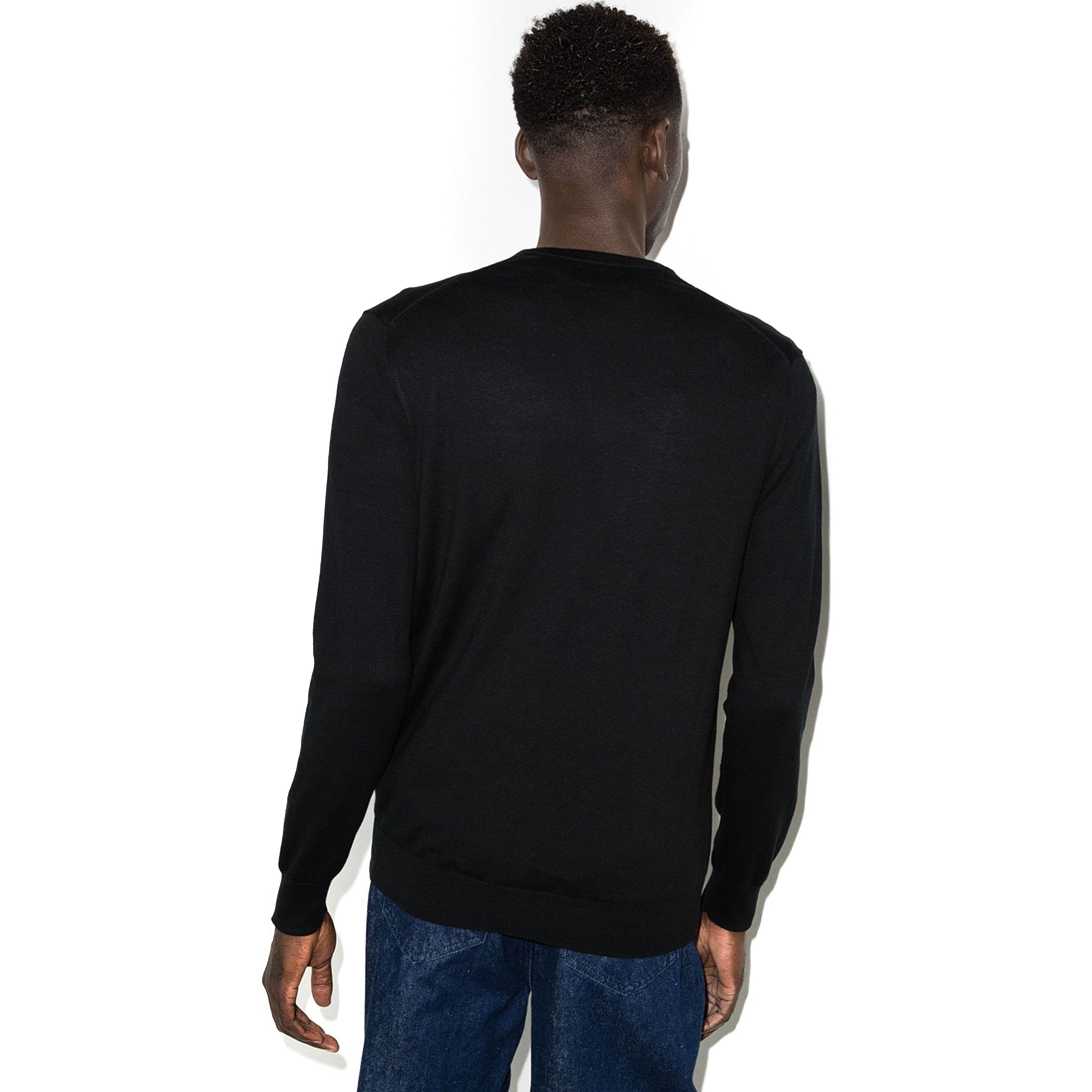 POLO RALPH LAUREN Megztinis vyrams, Juoda,  Long sleeve sweater 2
