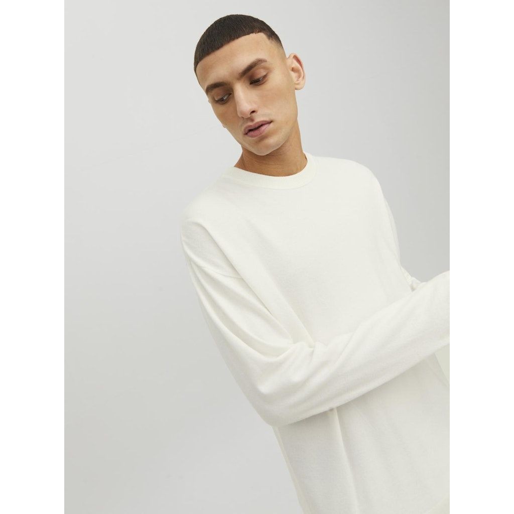 JACK & JONES Megztinis vyrams, Smėlio, JORPALMA LS KNI 7