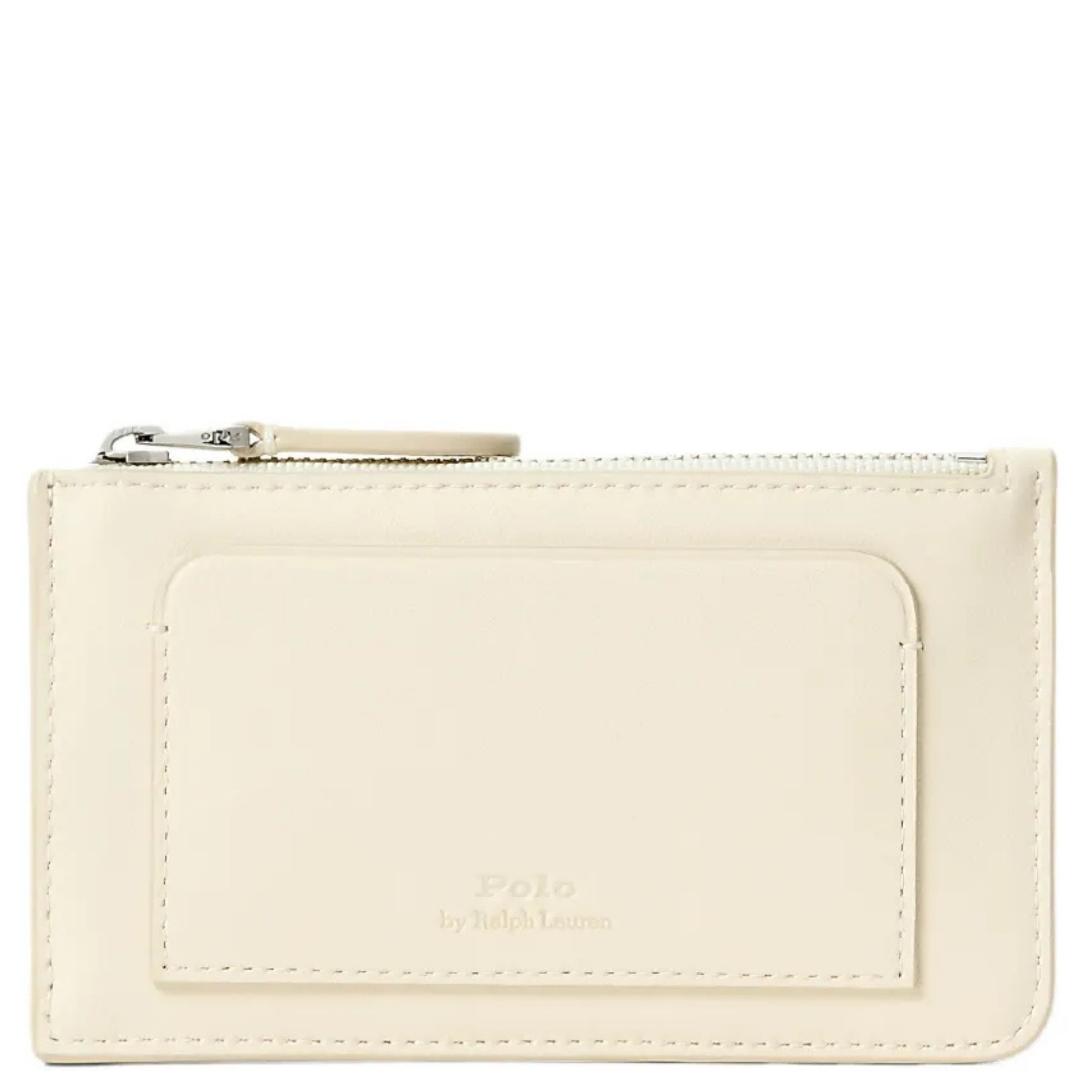 POLO RALPH LAUREN Kortelių dėklas moterims, Smėlio, Pply zp c-card case-small 2