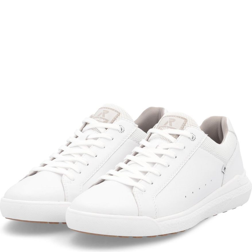 RIEKER Laisvalaikio bateliai vyrams, Balta, Sneakers 7
