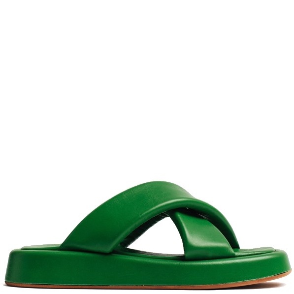 VAMSKO Šlepetės moterims, Žalia, Pillow slippers 2