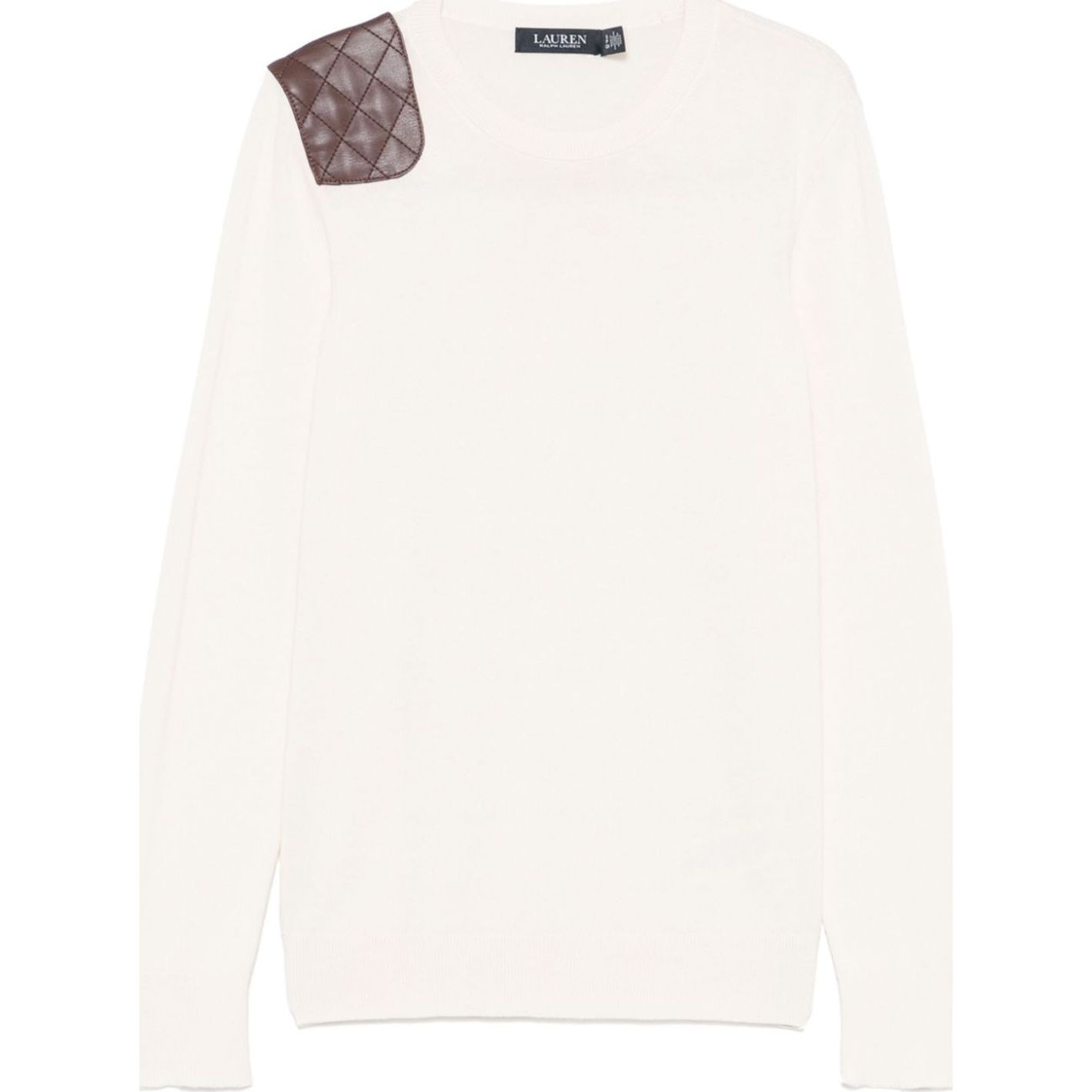 LAUREN RALPH LAUREN Megztinis moterims, Smėlio, Shavonne long sleeve pullover