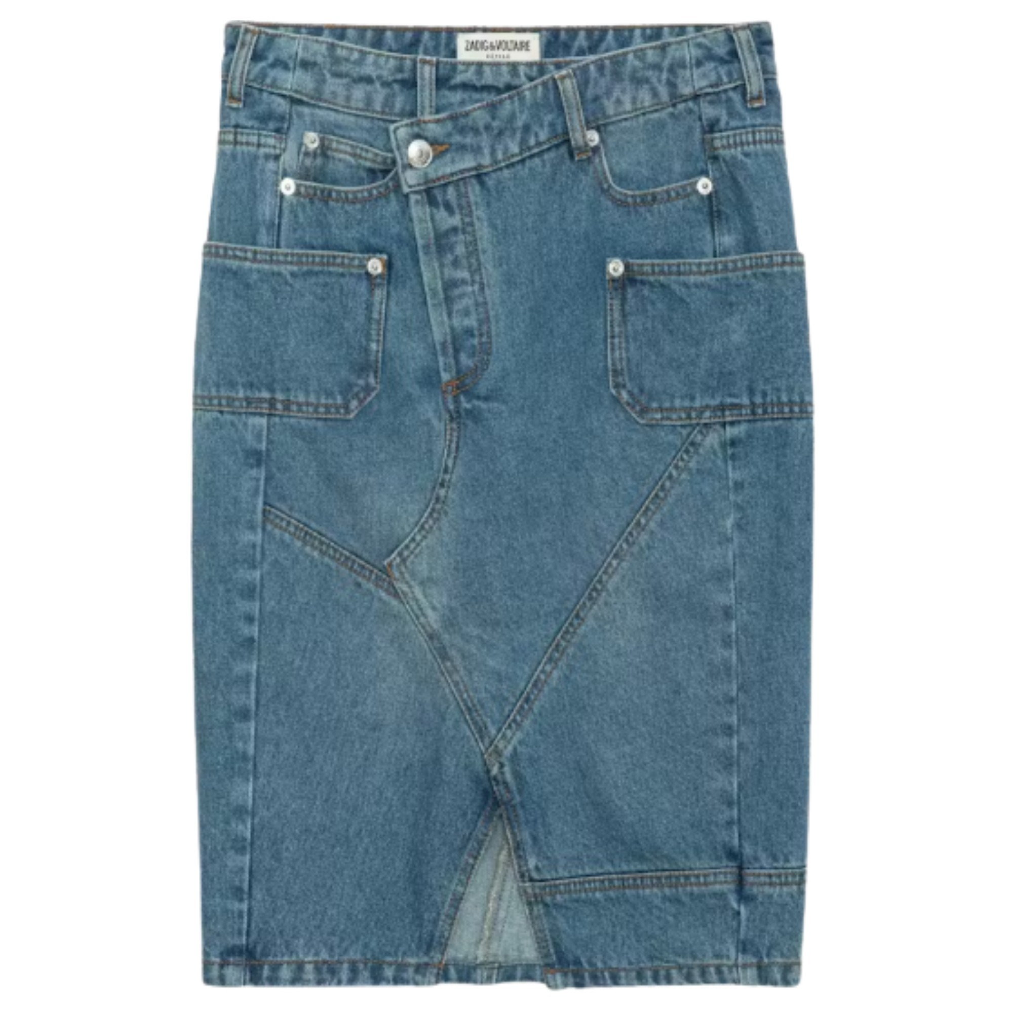 ZADIG&VOLTAIRE Midi sijonas moterims, Marga, Mot.sijonas