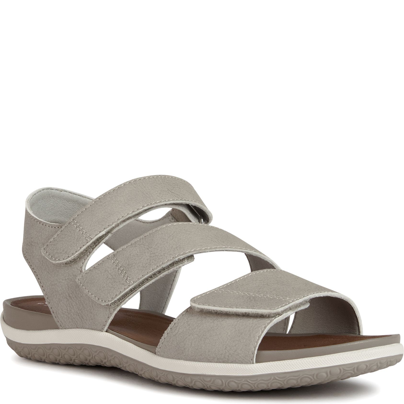 GEOX Basutės moterims, Smėlio, SANDALS VEGA 1