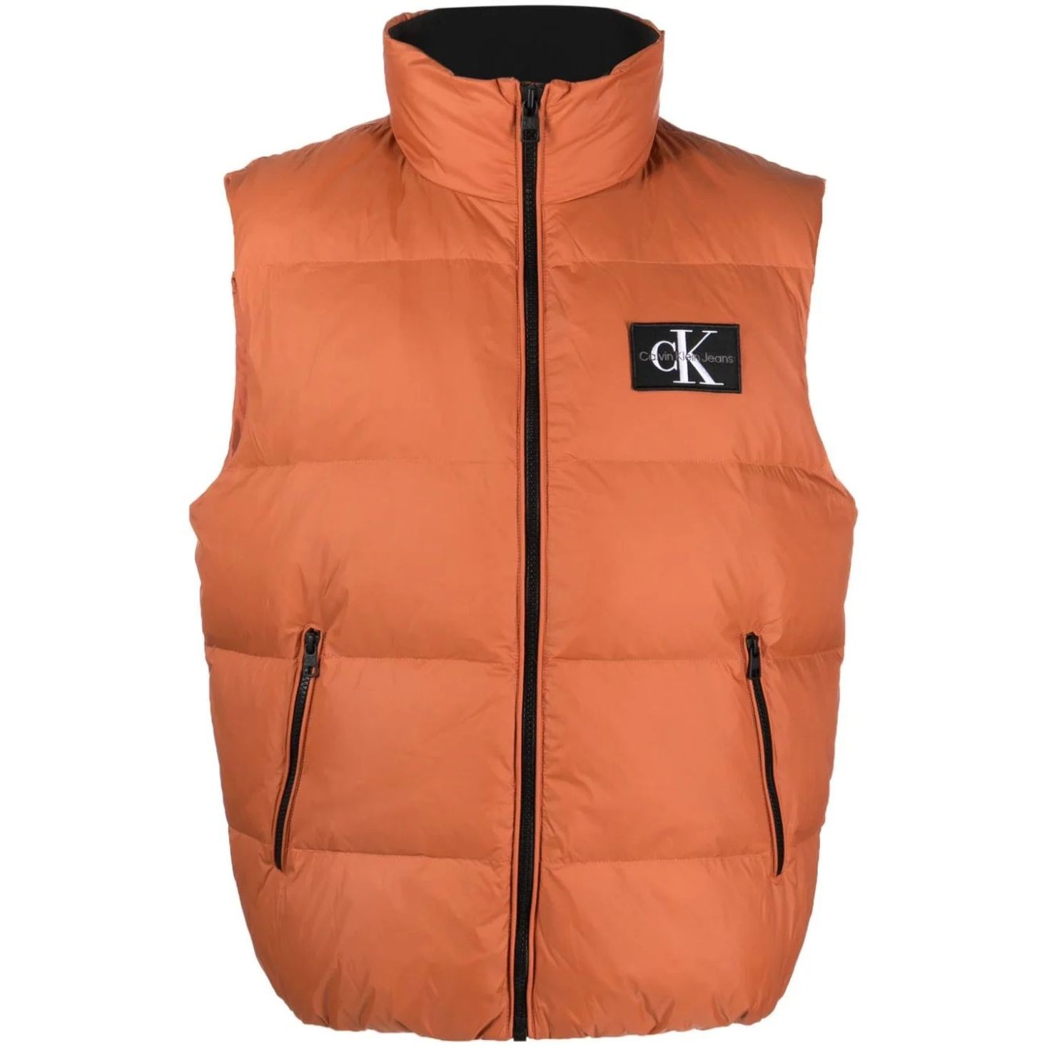 CALVIN KLEIN JEANS Pūkinė liemenė vyrams, Ruda, Essentials down vest 1