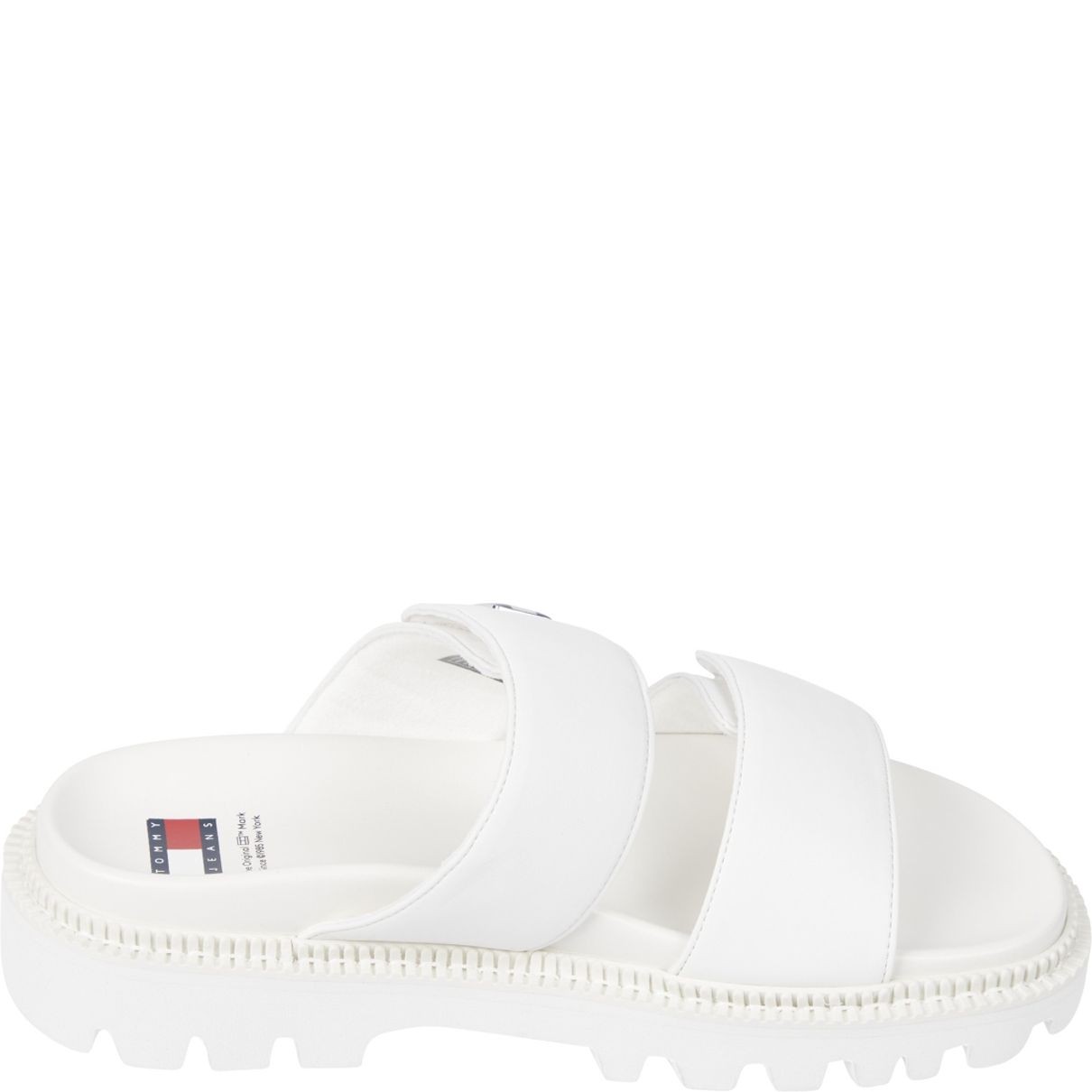 TOMMY JEANS Šlepetės moterims, Smėlio, Puffed sandal 3