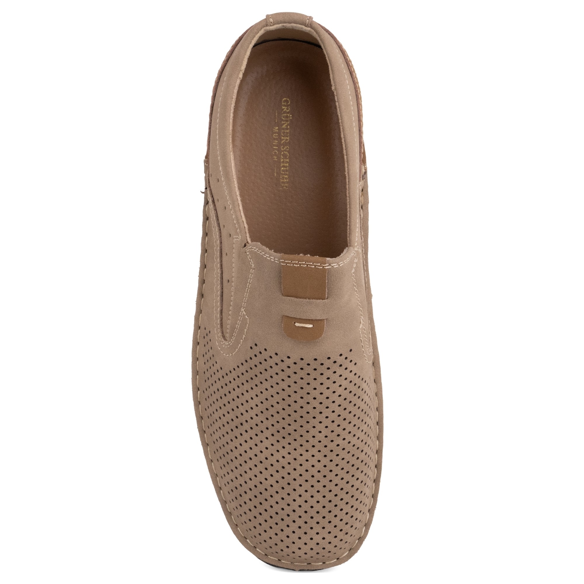 GRUNER SCHUHE Laisvalaikio bateliai vyrams, Smėlio, Leisure 4