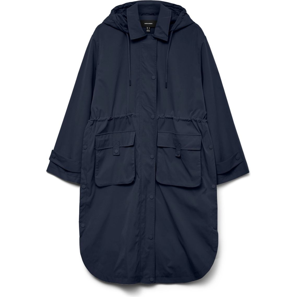 VERO MODA Lietpaltis moterims, Mėlyna, Cherrie long parka 1