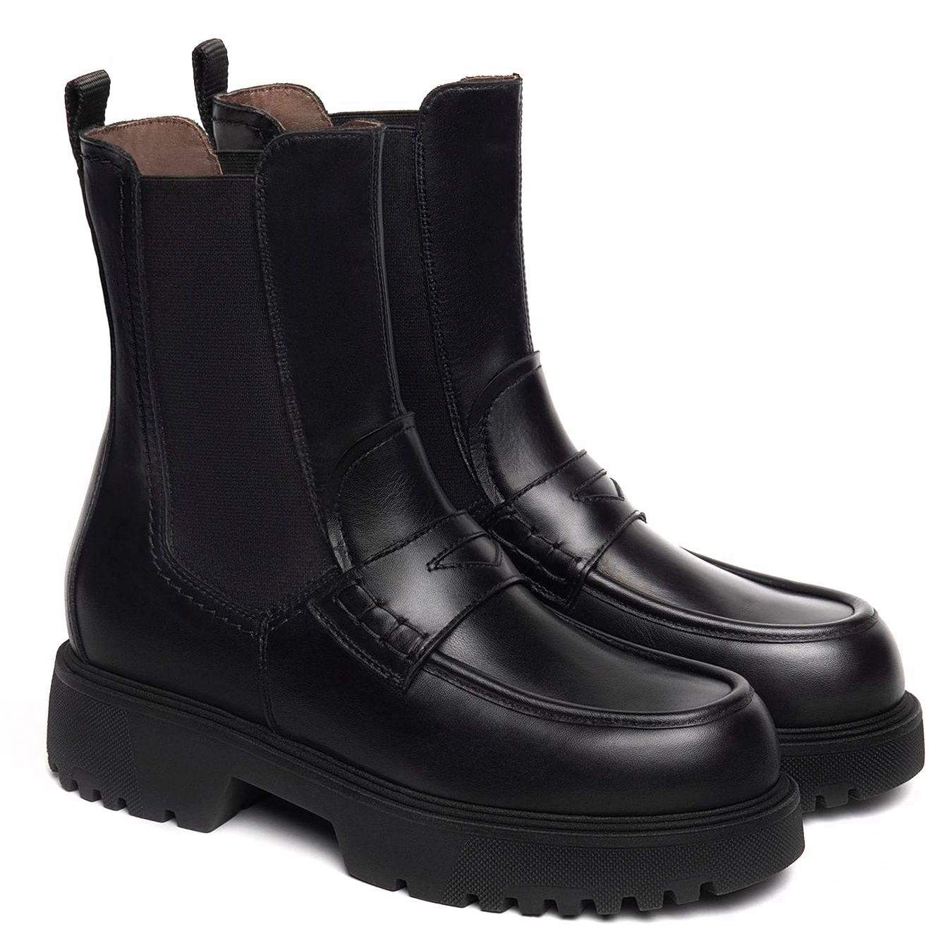 NEROGIARDINI Aulinukai moterims, Juoda, Guanto booties 1