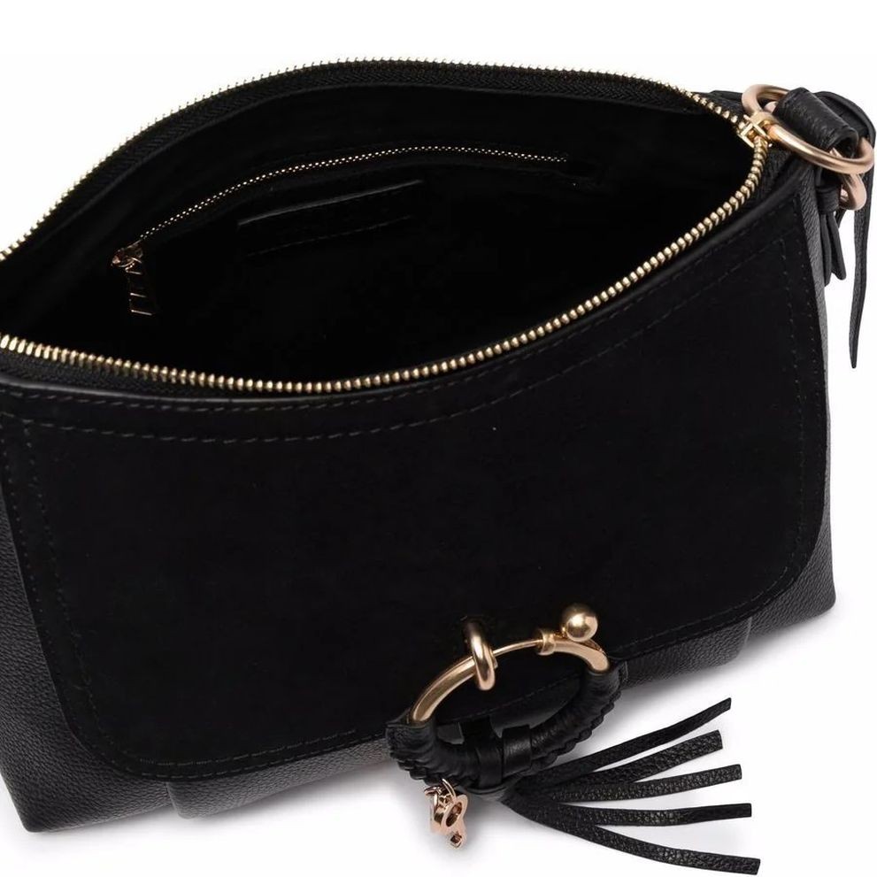 SEE BY CHLOE Rankinė per petį moterims, Juoda, Joan shoulder bag 4