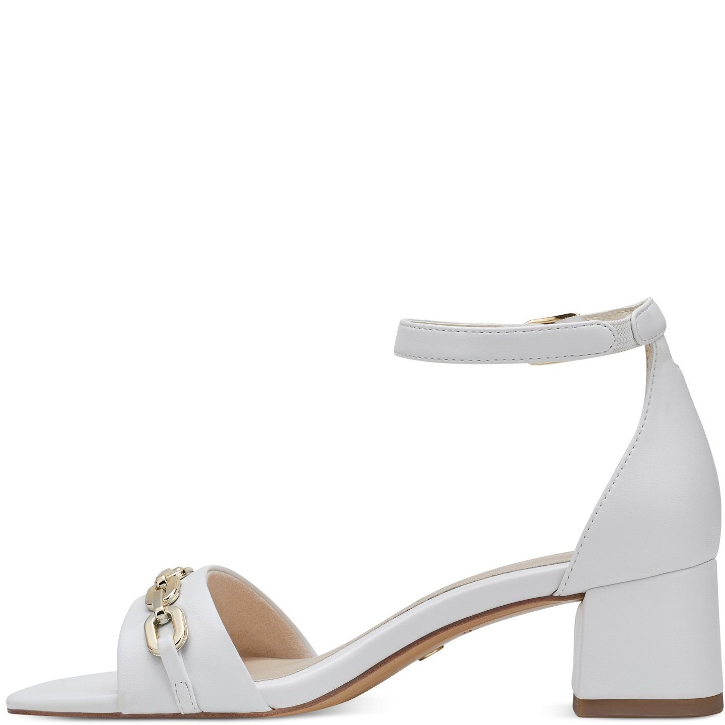 TAMARIS Basutės moterims, Balta, SANDALS 3